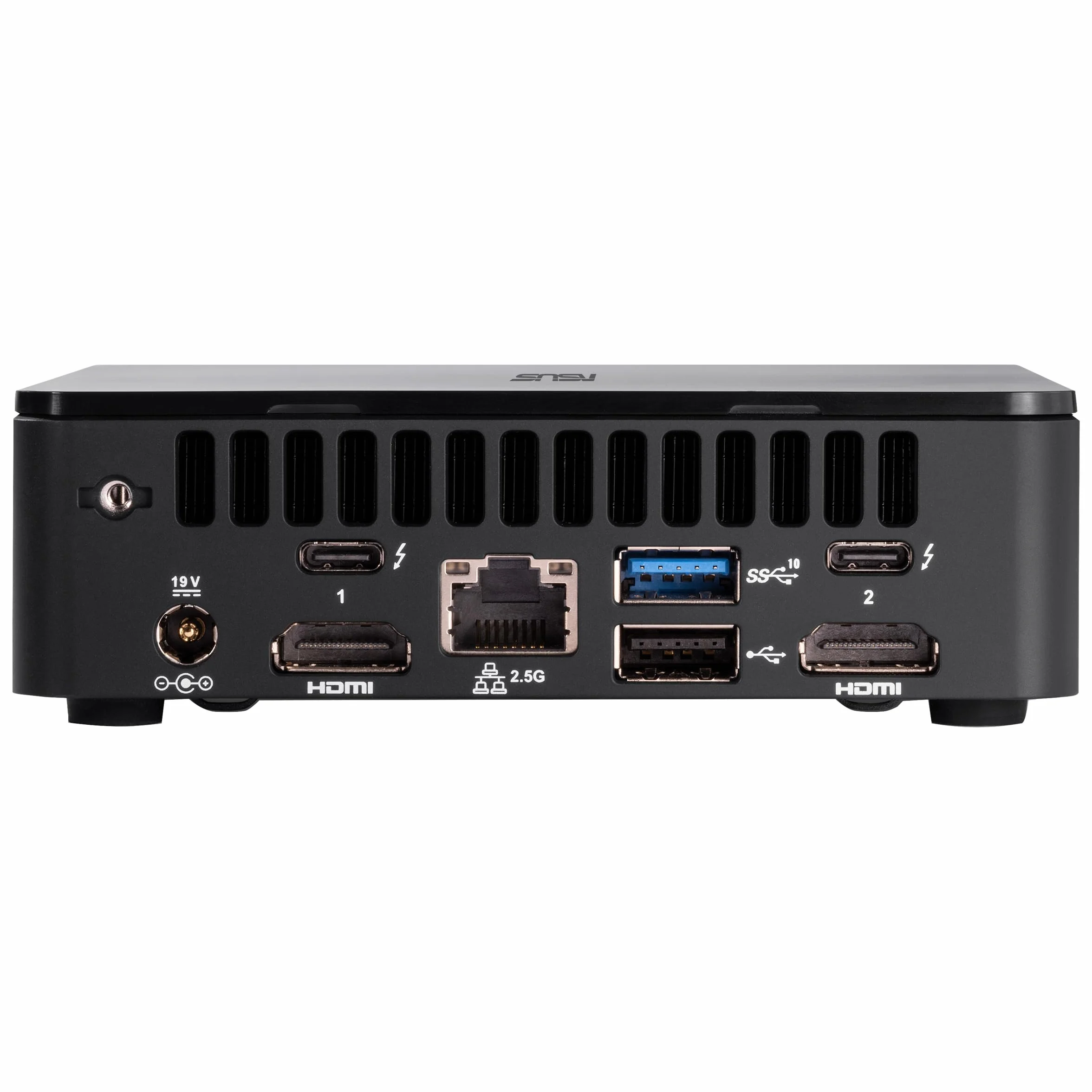 ASUS NUC 12 Pro komputer stacjonarny Barebone (Intel Core i5-1240P, Intel UHD Graphics, bez pamięci, bez pamięci masowej, bez systemu operacyjnego, z kablem zasilającym)
