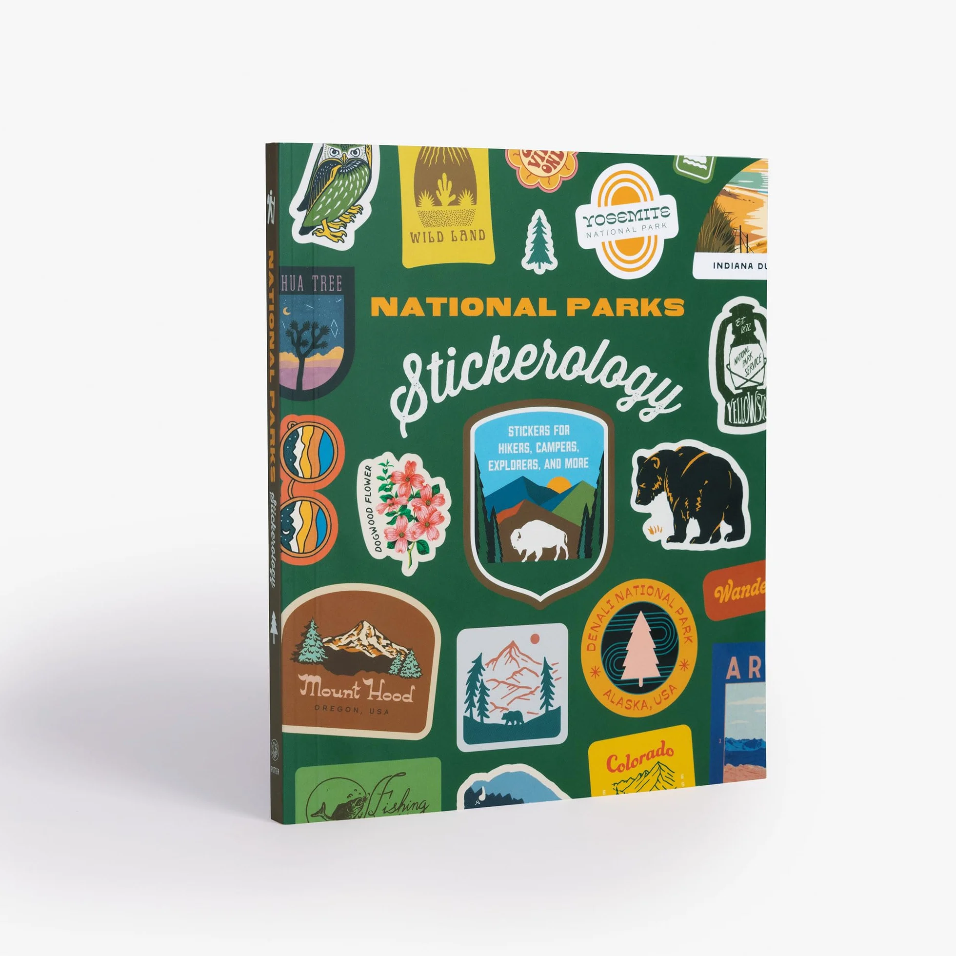 National Parks Stickerology: Stickers for Hikers, Campers, Explorers, and More: Stickers for Journals, Water Bottles, Laptops, Planners, and Smartphones