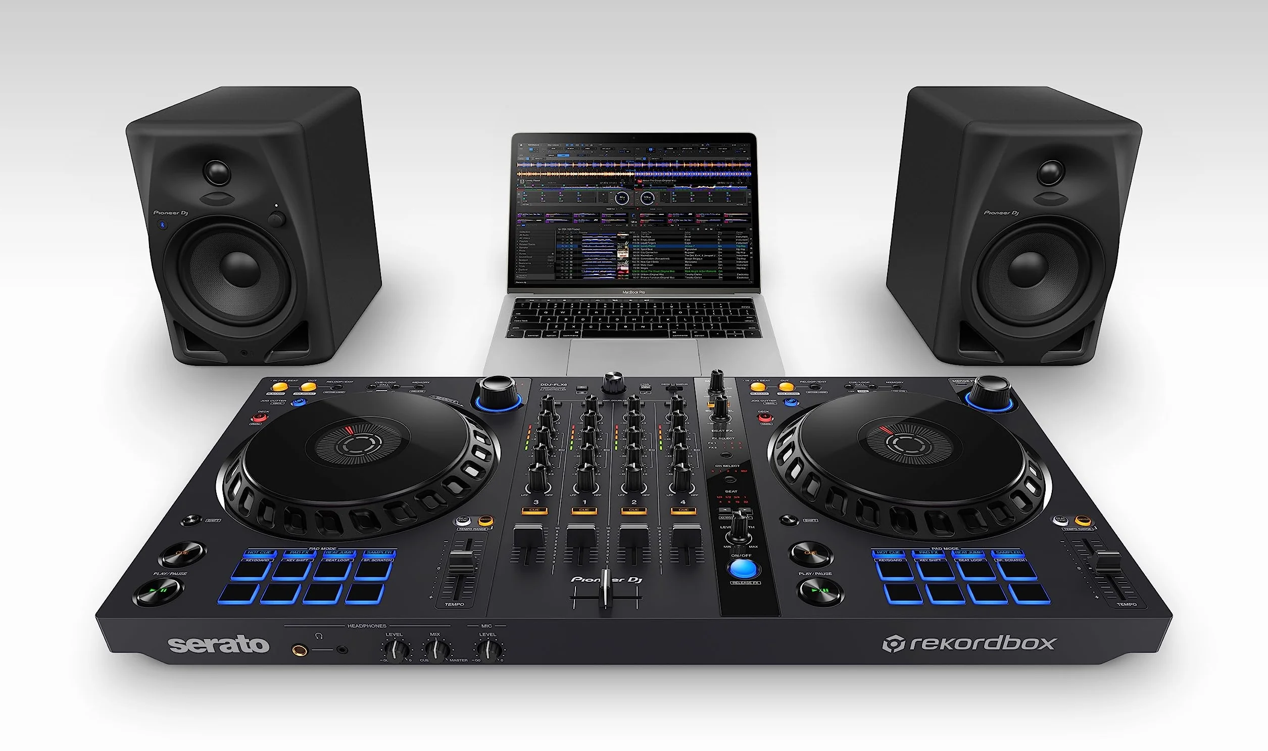 Pioneer DJ ® DM-50D-BT System monitora biurkowego, czarny, Bluetooth, 5-calowy głośnik