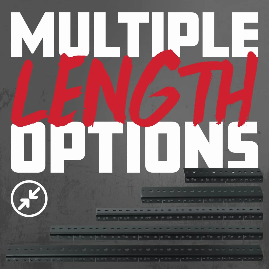 Gator rackworks Heavy Duty Stahl Rack Rail Set 6U