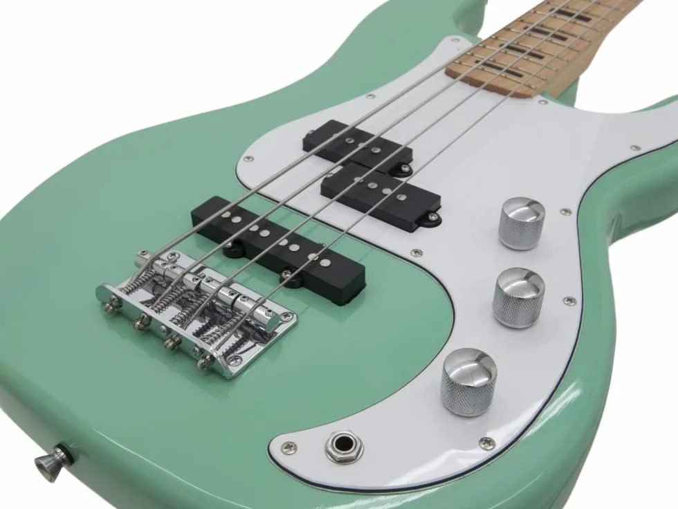 DIMAVERY PB-500 Elektryczny bas, Surf Green