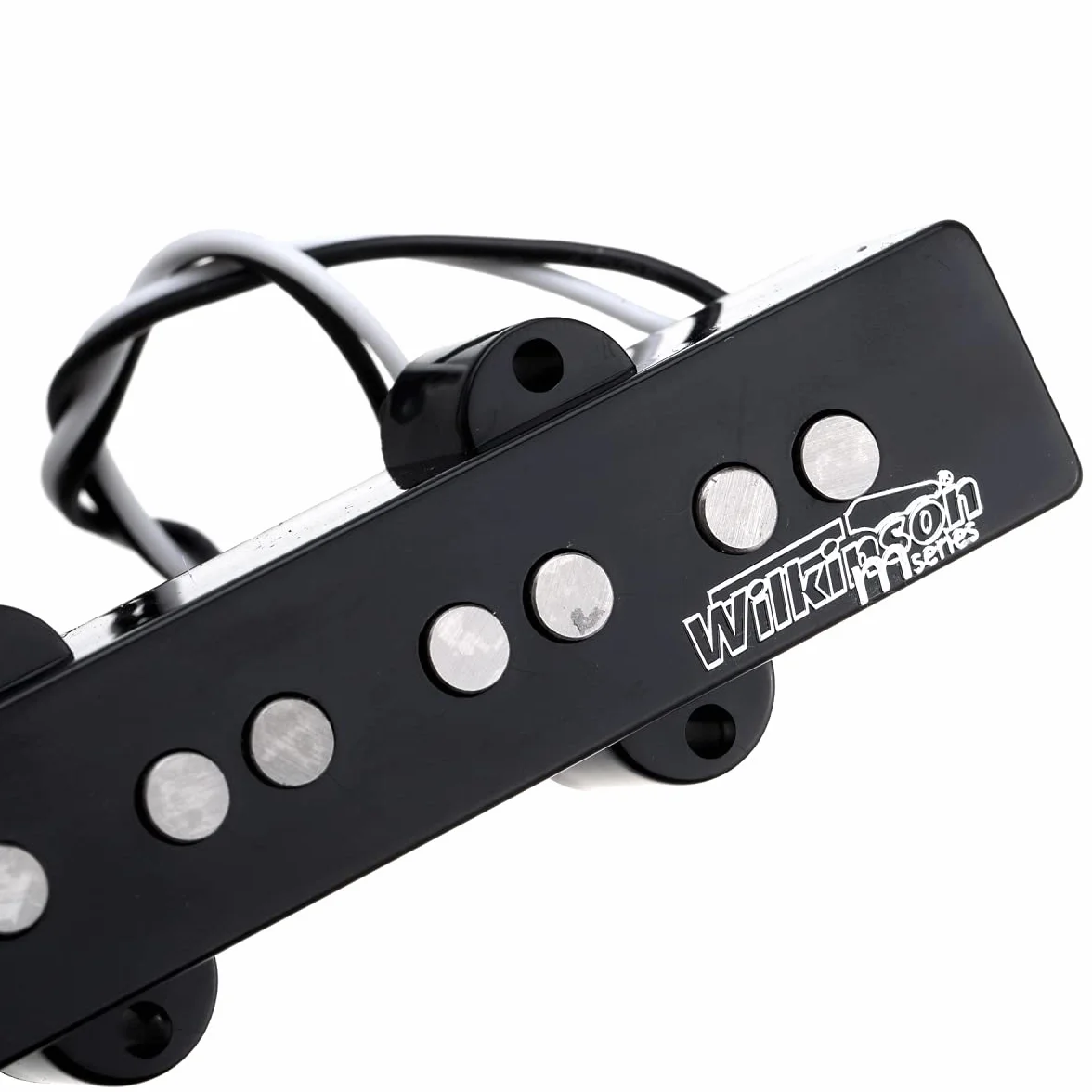 Wilkinson seria M WOJB Variable Gauss Alnico 5 Przetwornik Humbucker Jazz Bass Neck Vintage Tone do 4-strunowy Basu JB Style, Czarny