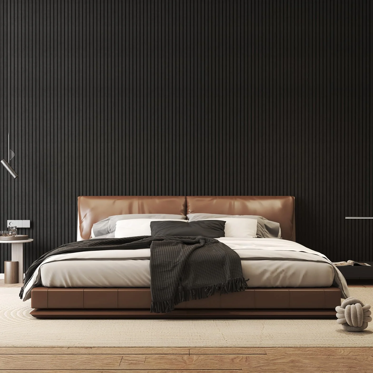 TONOR Panele Akustyczne 120x60x0,9cm Samoprzylepne Dźwiękoszczelne Czarny