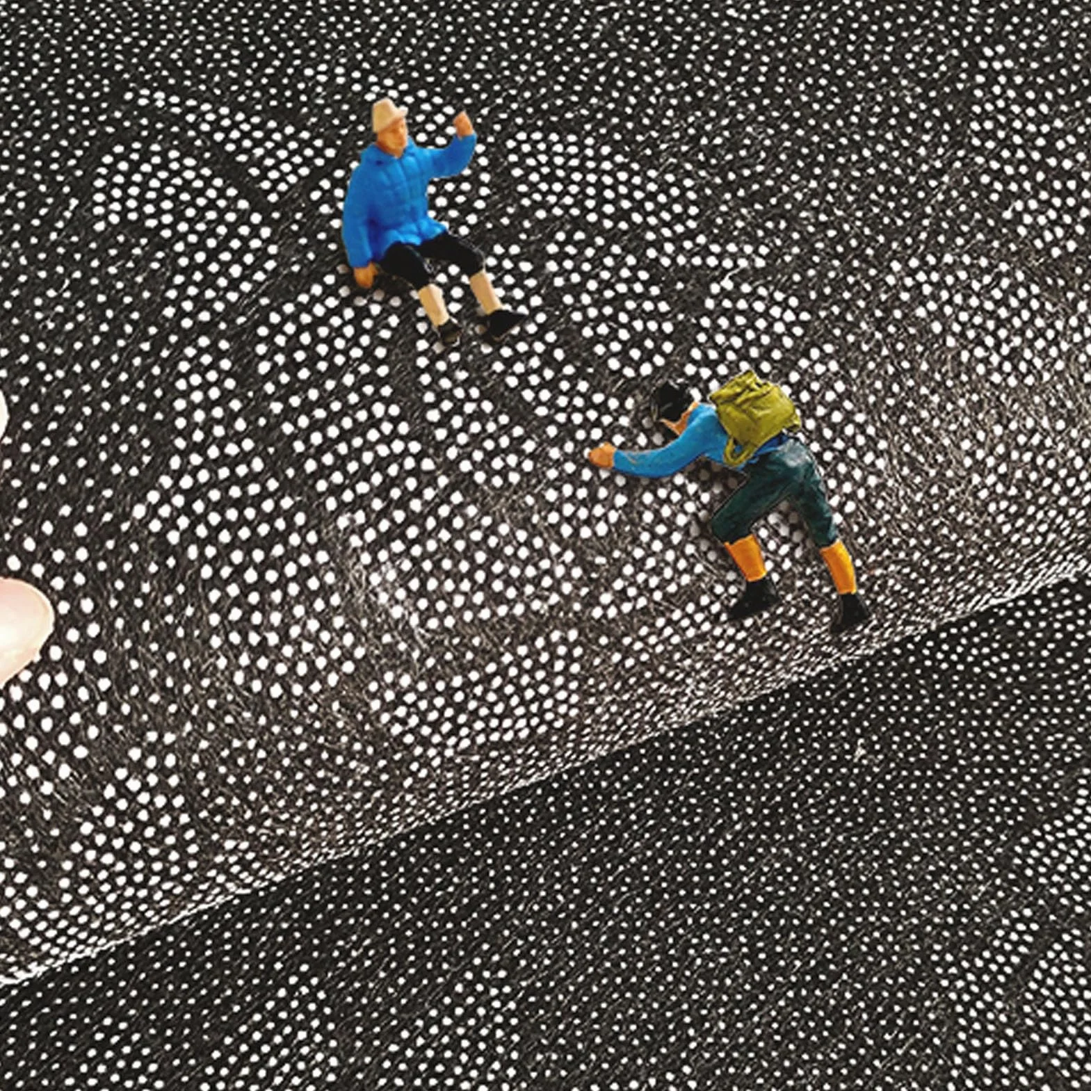 Mata perkusyjna antypoślizgowa dźwiękoszczelna 140 x 120 cm do perkusji elektronicznej