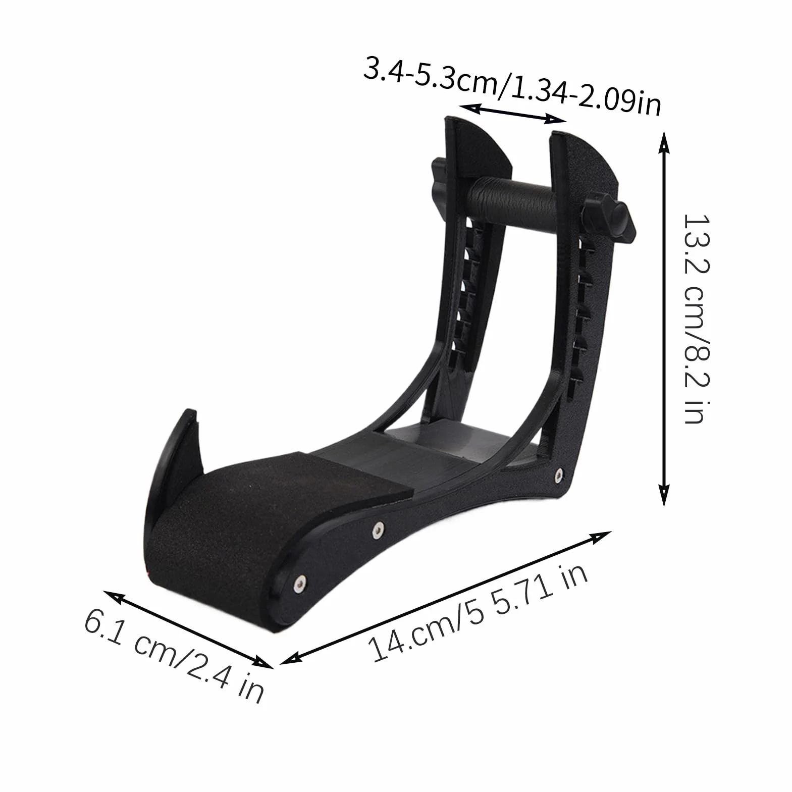 Podnóżek gitarowy | Ergonomiczna akustyczna podpórka pod nogi | Antypoślizgowa podkładka pod nogi do gitary elektrycznej, akustycznej i klasycznej, na scenę, w podróży i w domu