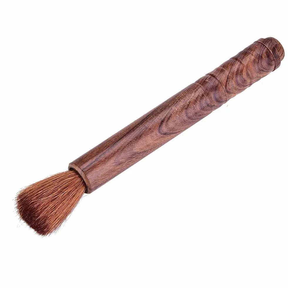 Szczotka do Czyszczenia Skrzypiec, Szczotka do Wełny z Uchwytem z Litego Drewna Narzędzie do Pielęgnacji Skrzypiec Kalafonia Instrument Muzyczny Szczotka do Czyszczenia i (Palisander)