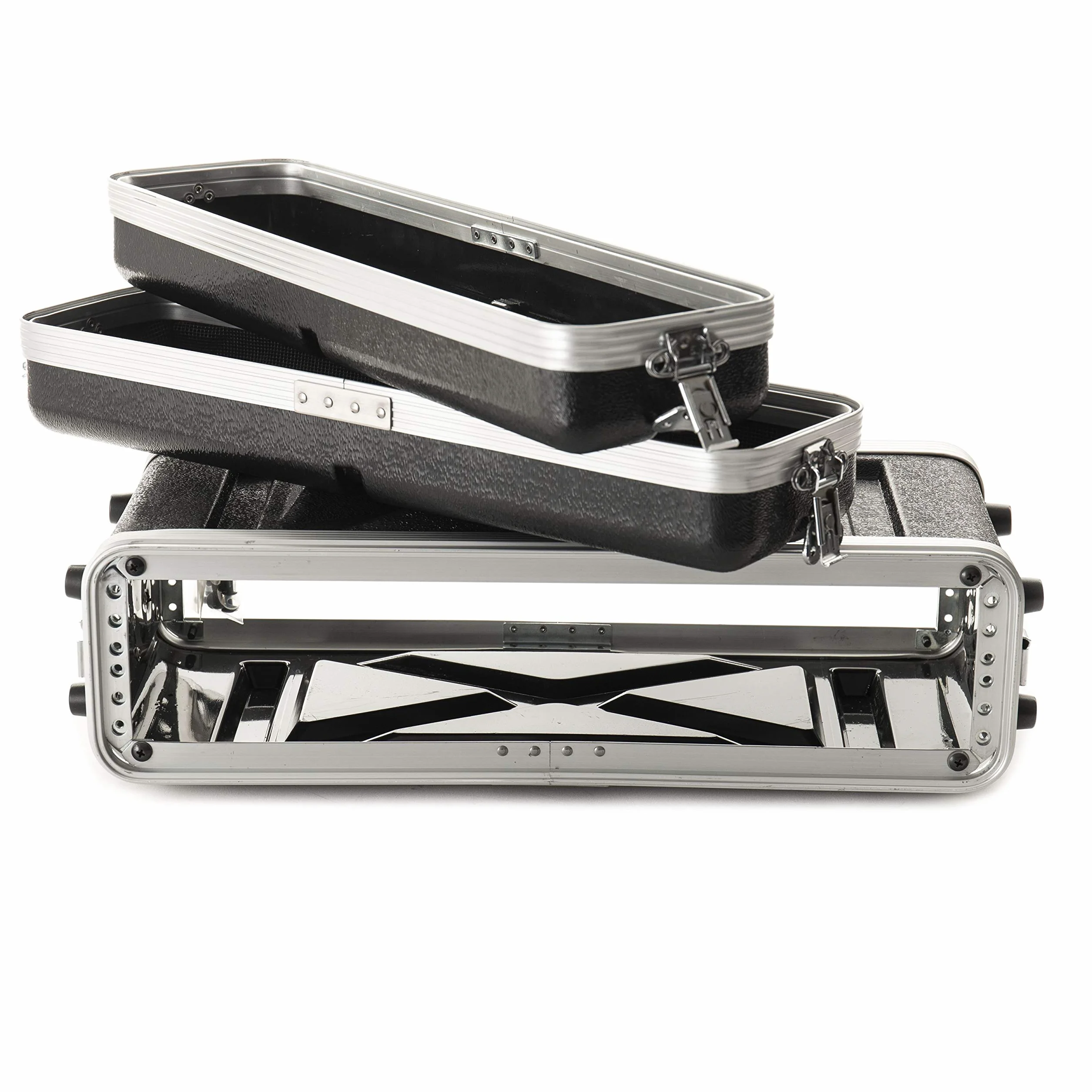 Fame Audio ABS-2US WeRack MkII PVC-Case Short 2U (Black) - Rack 19"