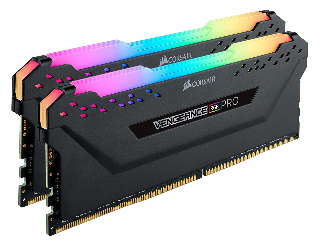 Corsair Vengeance RGB PRO 32GB (2x16GB) DDR4 do 3600MHz (PC4-28800) C18 AMD Optimized Memory – Black