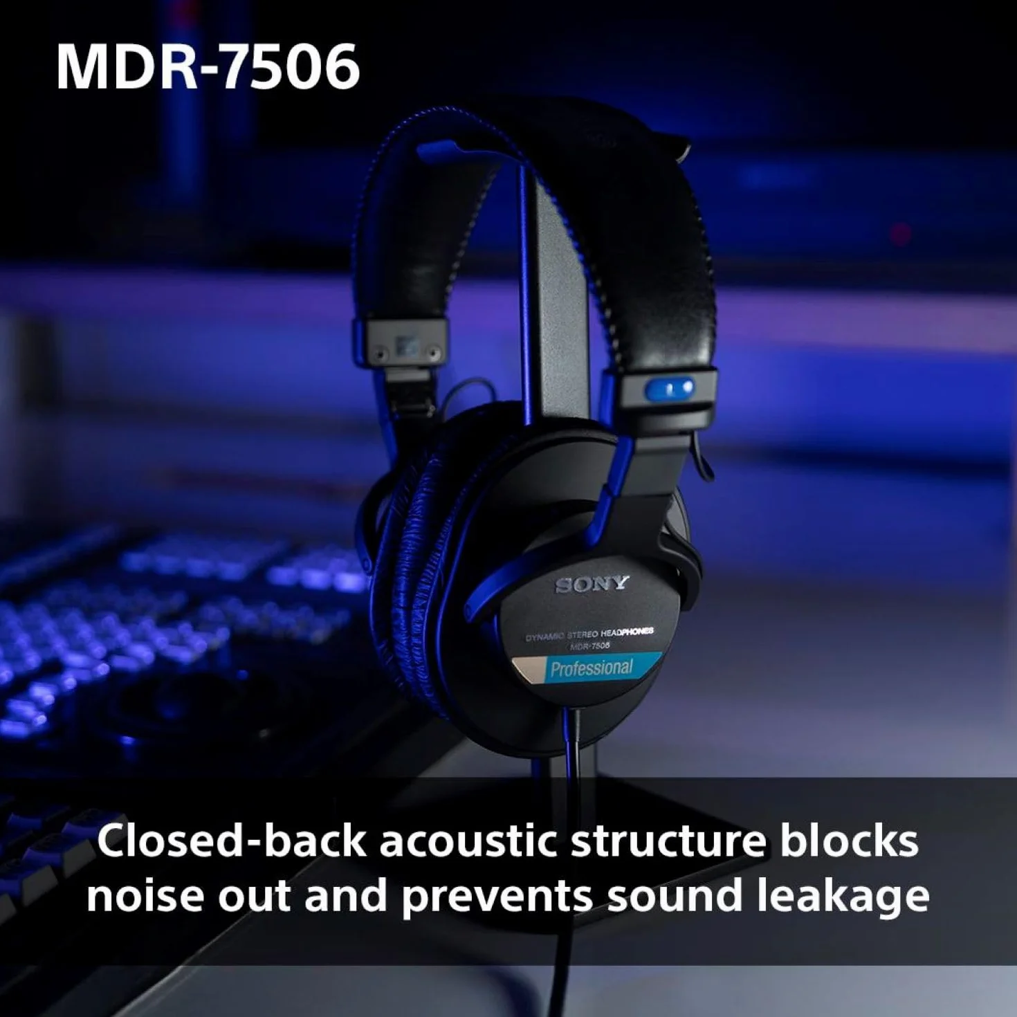 Sony MDR-7506 słuchawki studyjne zamknięte