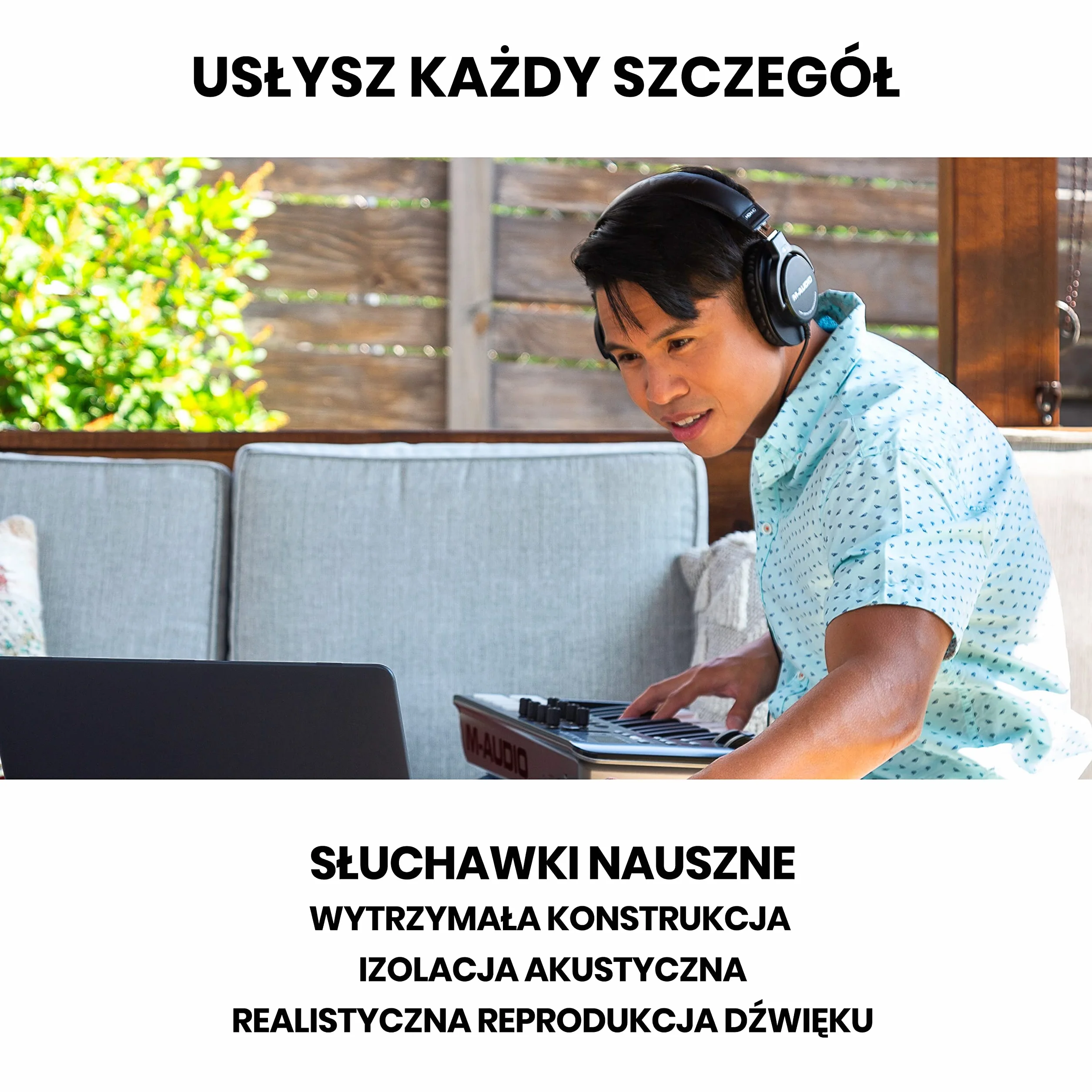 M-AUDIO AIR 192x4 Interfejs audio USB z mikrofonem pojemnościowym i słuchawkami