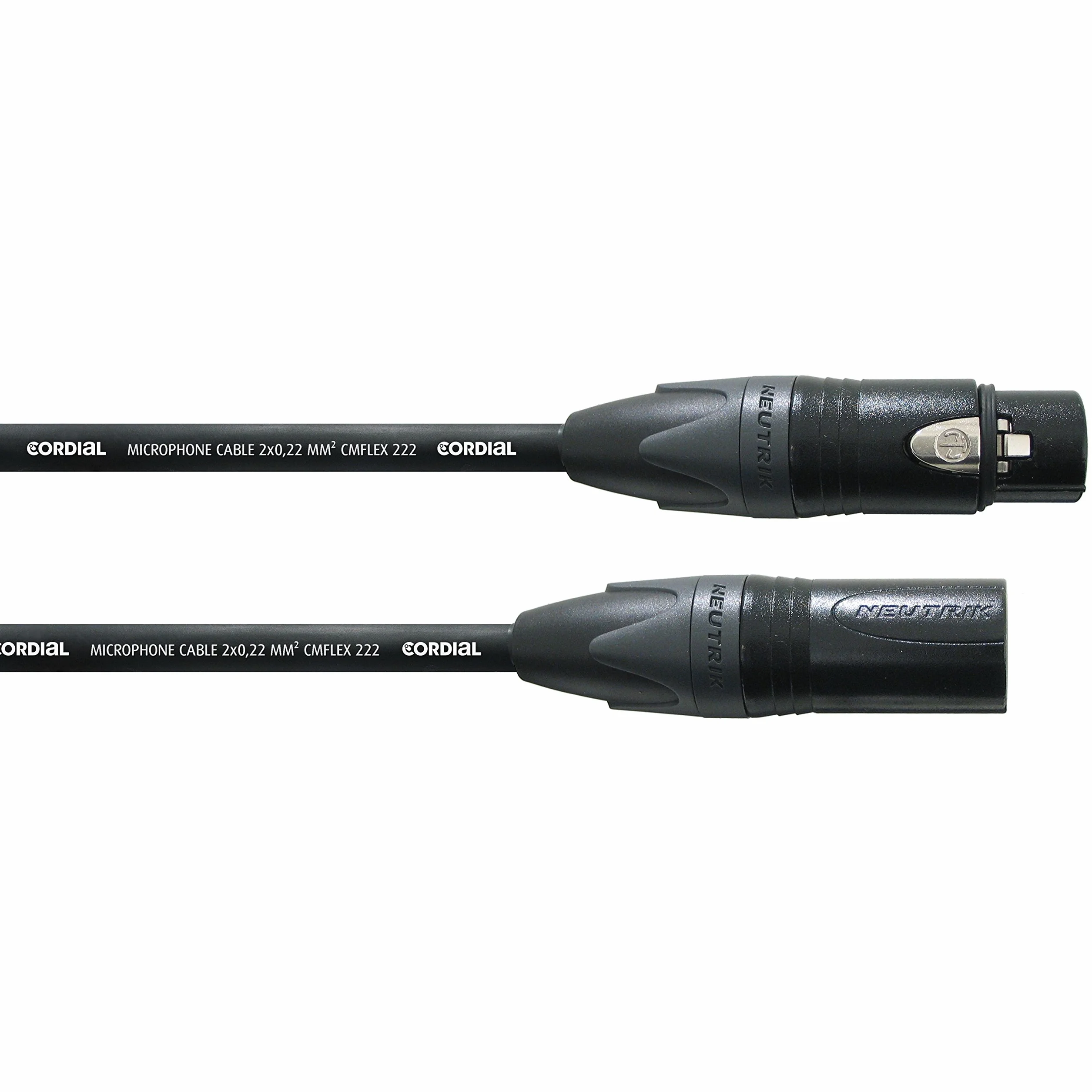 Cordial CPM 10 FM-FLEX FLEX Microphone Cable XLR 10m Neutrik - Kabel mikrofonowy