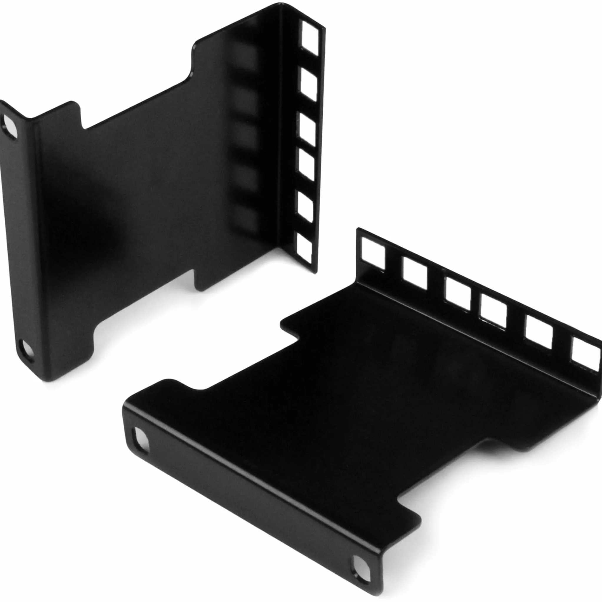 Startech.Com RDA2U Szyny Pogłębiające Do Serwera, Czarny, 10 cm, 2 Sztuki