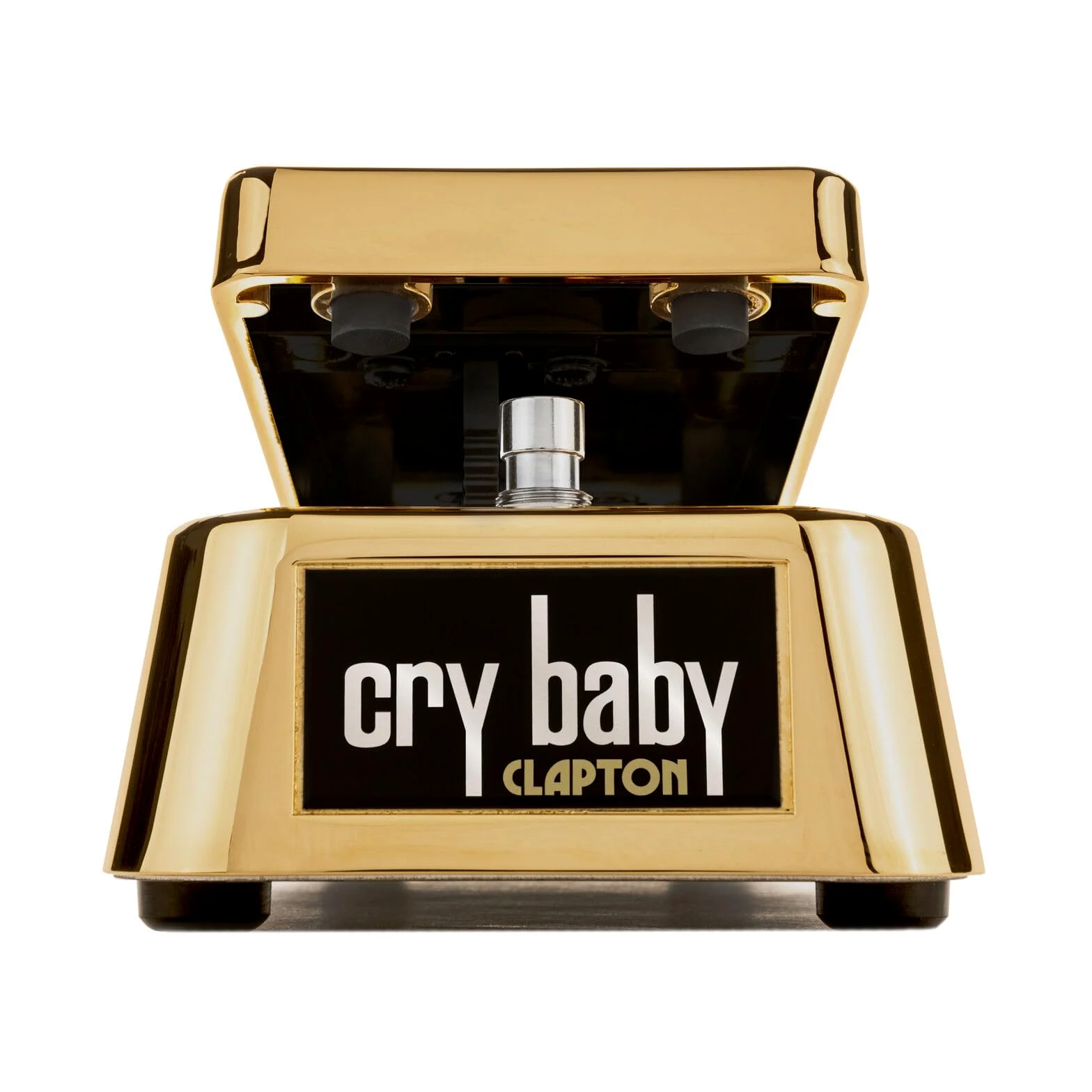 Dunlop EC95 Eric Clapton Cry Baby Wah do gitary elektrycznej, kultowy dźwięk, kontrola tonu i elegancki design ze złota