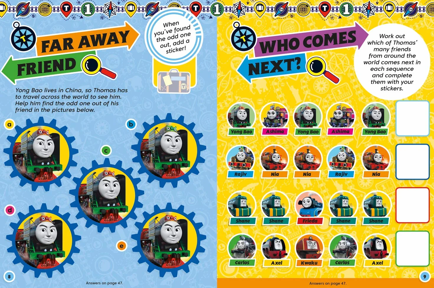 Thomas & Friends: 1001 Stickers: An exciting children's activity book for ages 3 – 6
