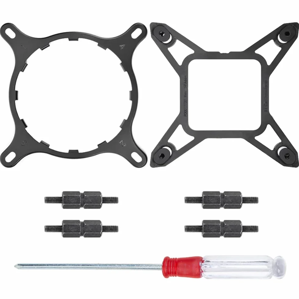 LGA 1700 Bracket Kit Upgrade do NZXT Kraken Z73 Z X AIO Coolers, Floe and Water 3.0 AIO Series Cooler, CL-O032-PL00BL-A