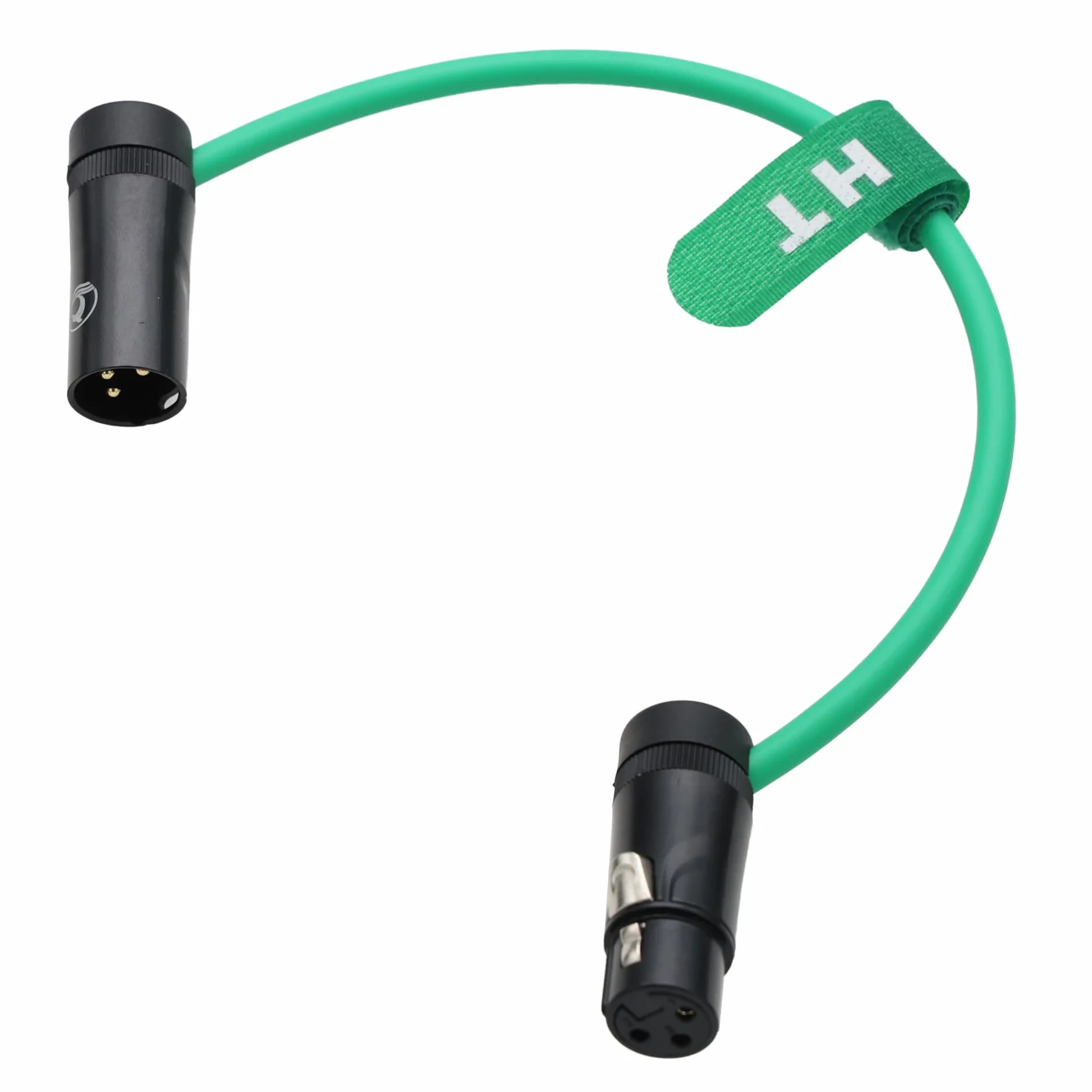 HangTon Kabel audio do rejestratora, mikserów, mikrofonów, głośników urządzeń dźwiękowych Mixpre 10 II Zoom F8n Zaxcom Sony Canon Camera, wtyczka XLR 3-pinowa na gniazdo, niskoprofilowy prostokątny