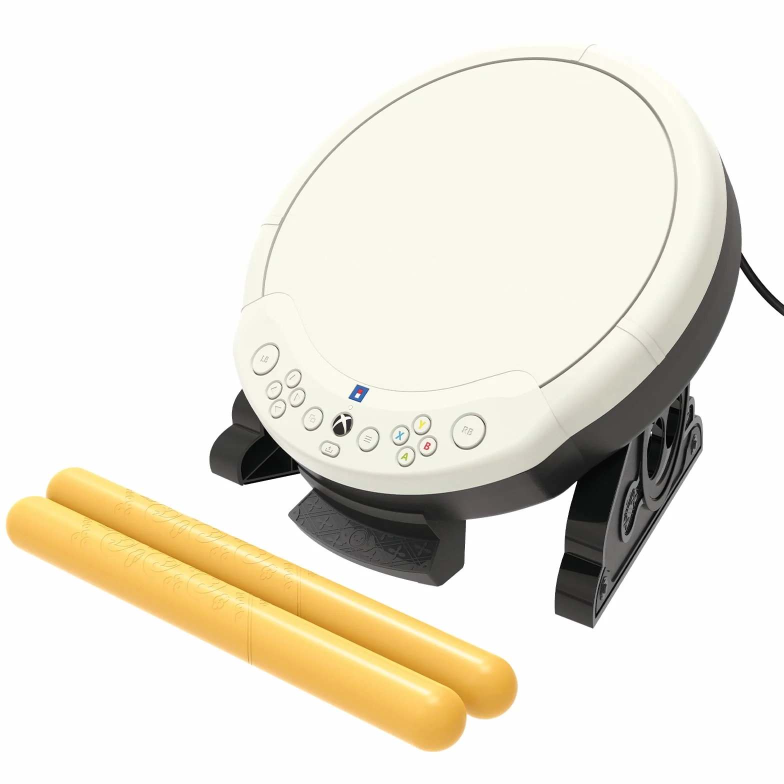 HORI Taiko No Tatsujin Drum Controller for Xbox Series X|S, Xbox One, Windows 11/10 - Officially Licensed by Microsoft & Bandai Namco