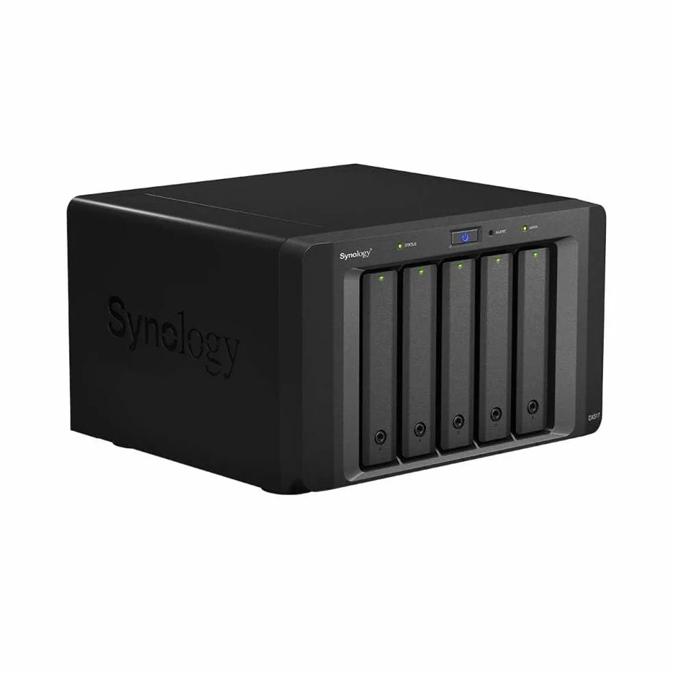 Synology DX517 boîtier de disques Bureau Noir