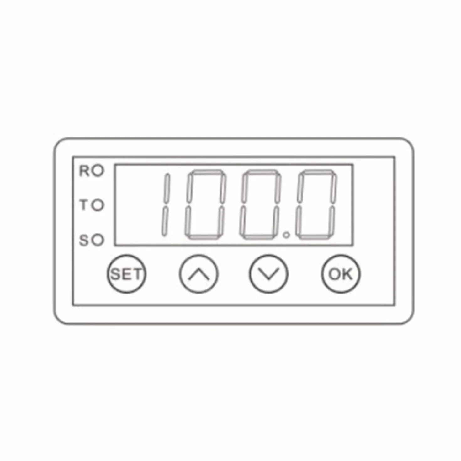 Cyfrowy miernik wyświetlacza 0-10 V 0-20 MA 2-10 V 4-20 MA analogowy wyświetlacz stół cyfrowy głowica wyświetlacza z wersją RS485