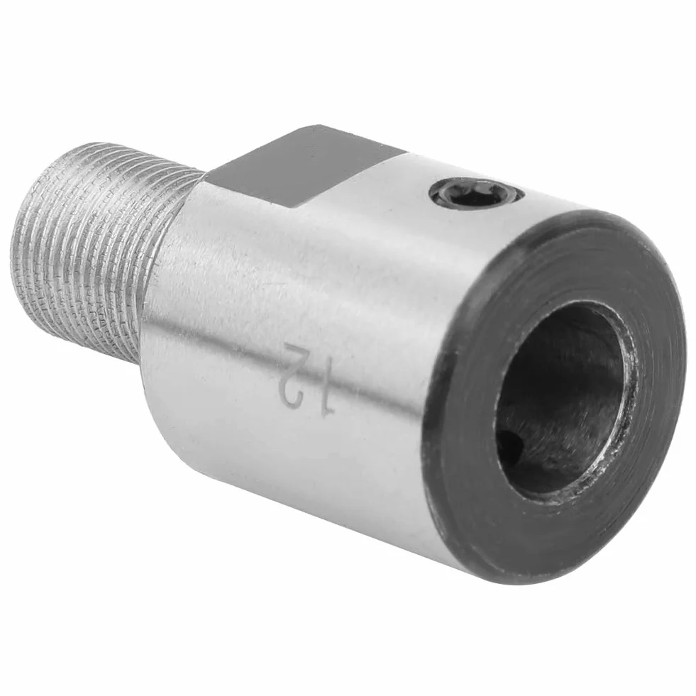 Edelstahl Chuck Pleuel für K01-50/63 K02-50/63 Drehfutter M14 * 1 Mini Drehmaschine Maschinenteile(12mm)