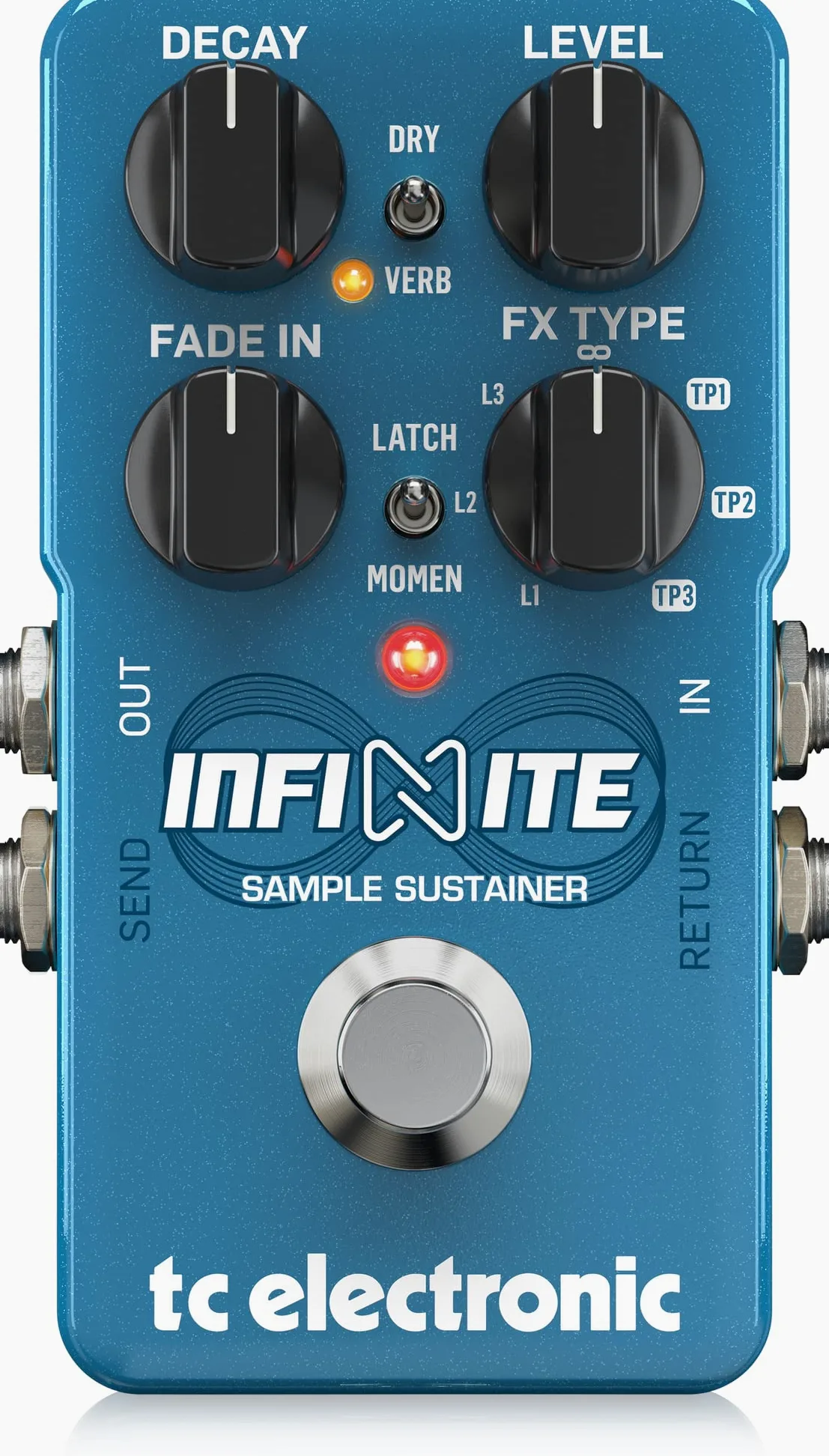 TC Electronic Sample Sustainer Effect Pedal INFINITE SAMPLE SUSTAINER