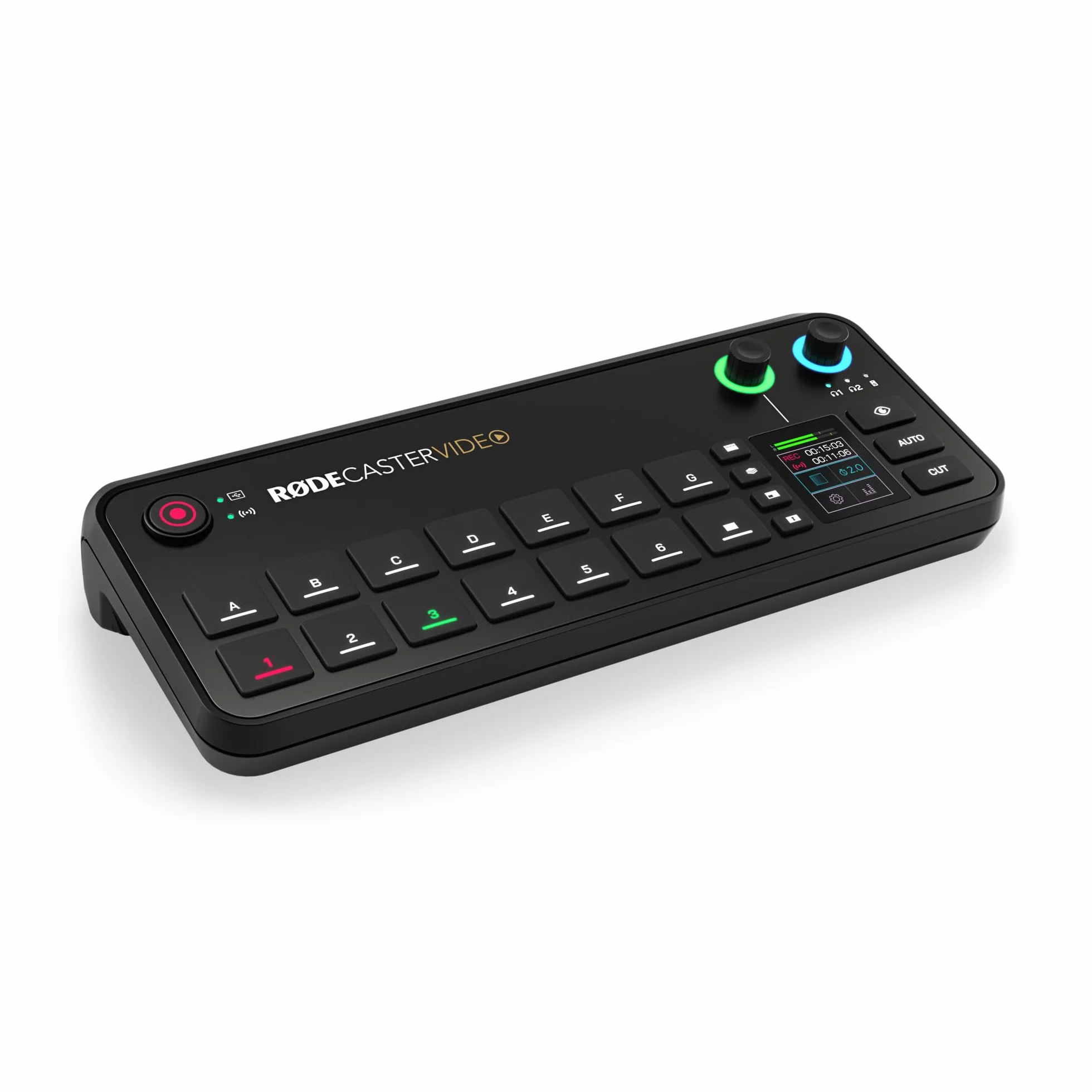 RØDE RØDECaster Video - Profesjonalny przełącznik wideo i interfejs audio - Wielokamera, 6 x wejść wideo (HDMI i USB), 1080p60, Sceny z wieloma źródłami