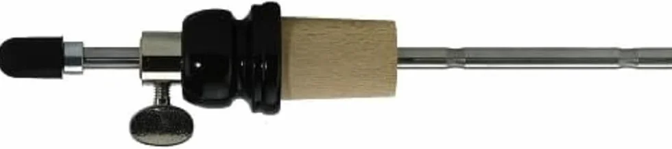 GEWA 414000 Standardowy kolec do kontrabasu, metalowy Ø 8 mm, 33 cm, bańka z twardego drewna