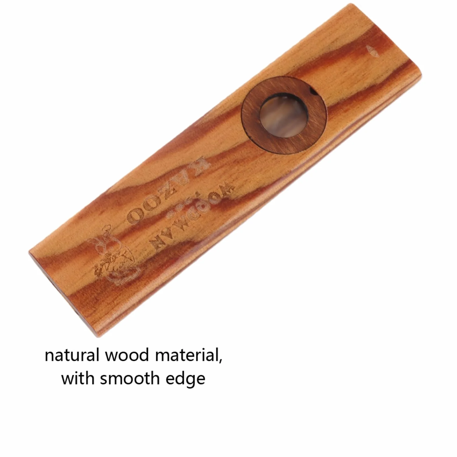 Alomejor Kazoo vintage drewniane ukulele partner harmonijka kazoo dla dzieci i początkujących ludzi brzęczenie piosenka instrument muzyczny