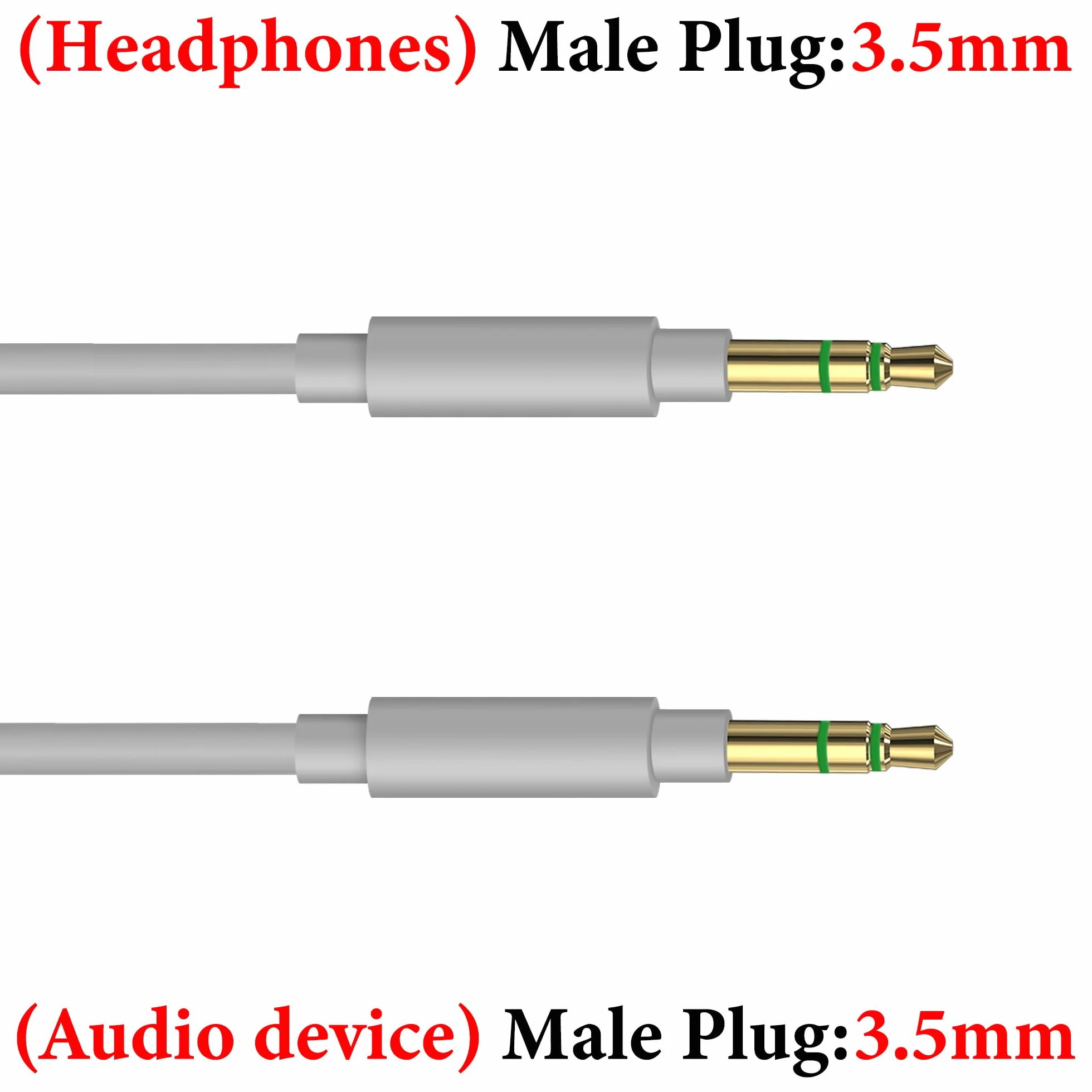 Geekria QuickFit Kompatybilny z kablem audio z Sony WH-1000XM5 WH-CH700N WH-CH710N WH-1000XM4 WH-1000XM3 WH-1000XM2 WH-XB910N XB900N XB950BT Auriculares, 3,5 mm kabel Estéreo de Repuesto (1,2 m)