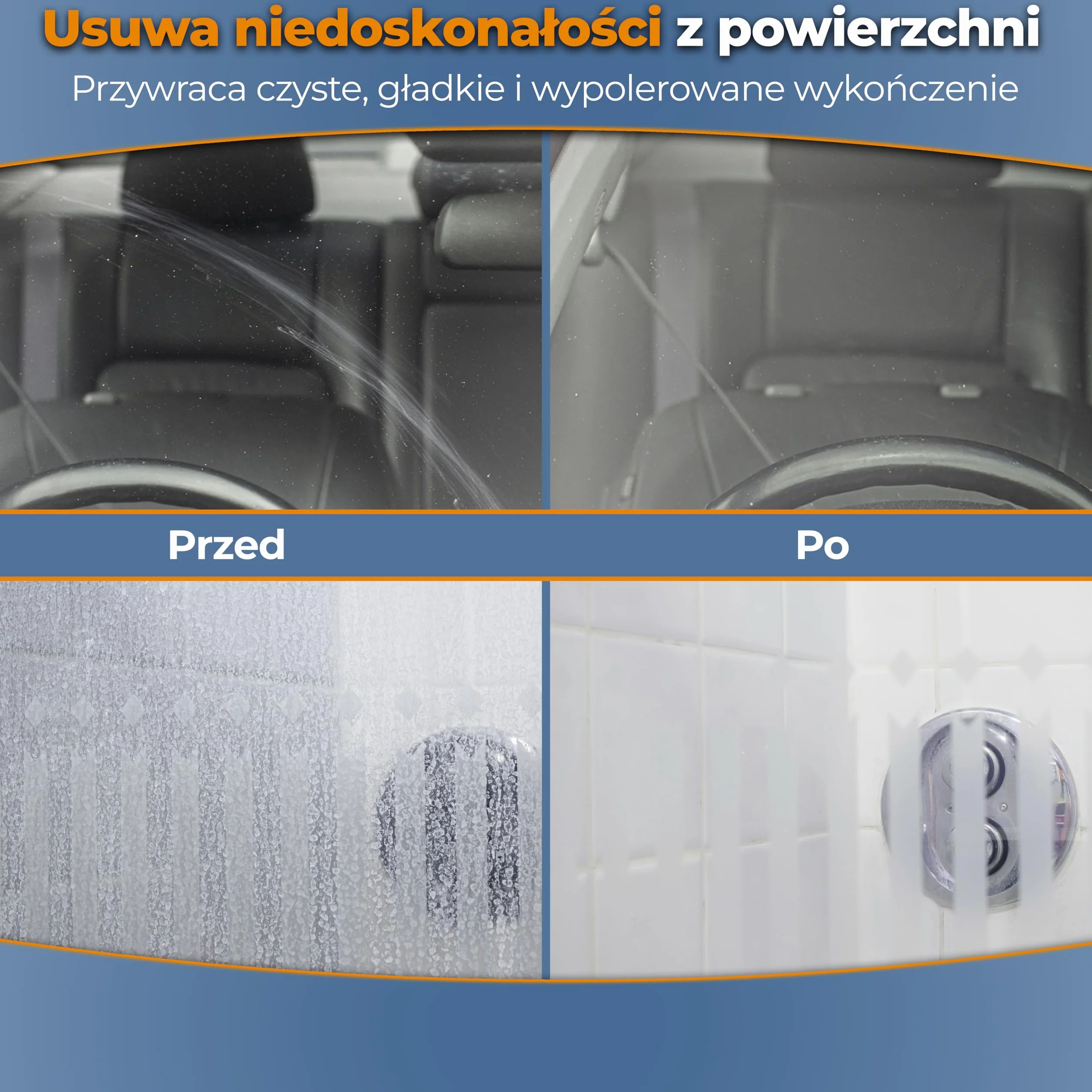 GLASS POLISH PRO 100 g tlenek ceru, wysokiej jakości proszek do polerowania szkła, ulepszona formuła, TREO 85%, 3,5 mikrona, brązowy - GP90007