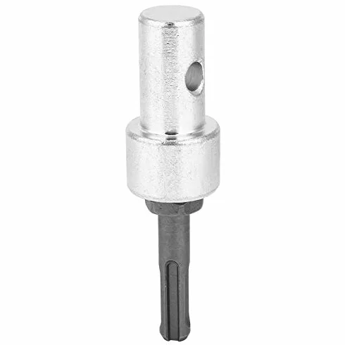 Adapter Wiertarki ślimakowej do Lodu Adapter Wiertła do Wiertarki Elektrycznej do Złącza ślimaka Uziemiającego Arbor Round Shank 2 Pit 2 Slot Adapter Wiertarki Elektrycznej