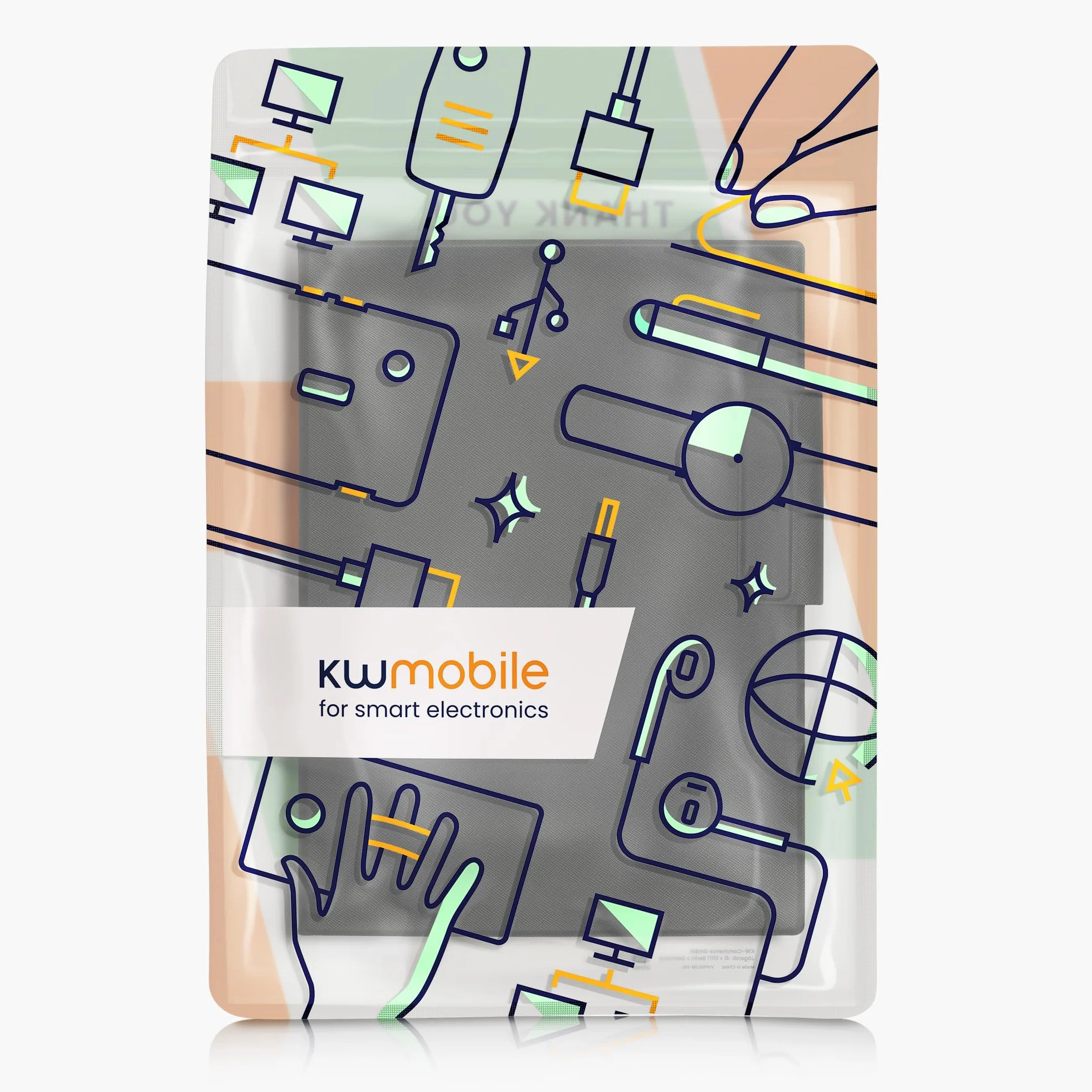 kwmobile Etui na tablet kompatybilne z Remarkable Paper Pro Cover - lekkie etui ze skóry PU z zamknięciem magnetycznym - czarne