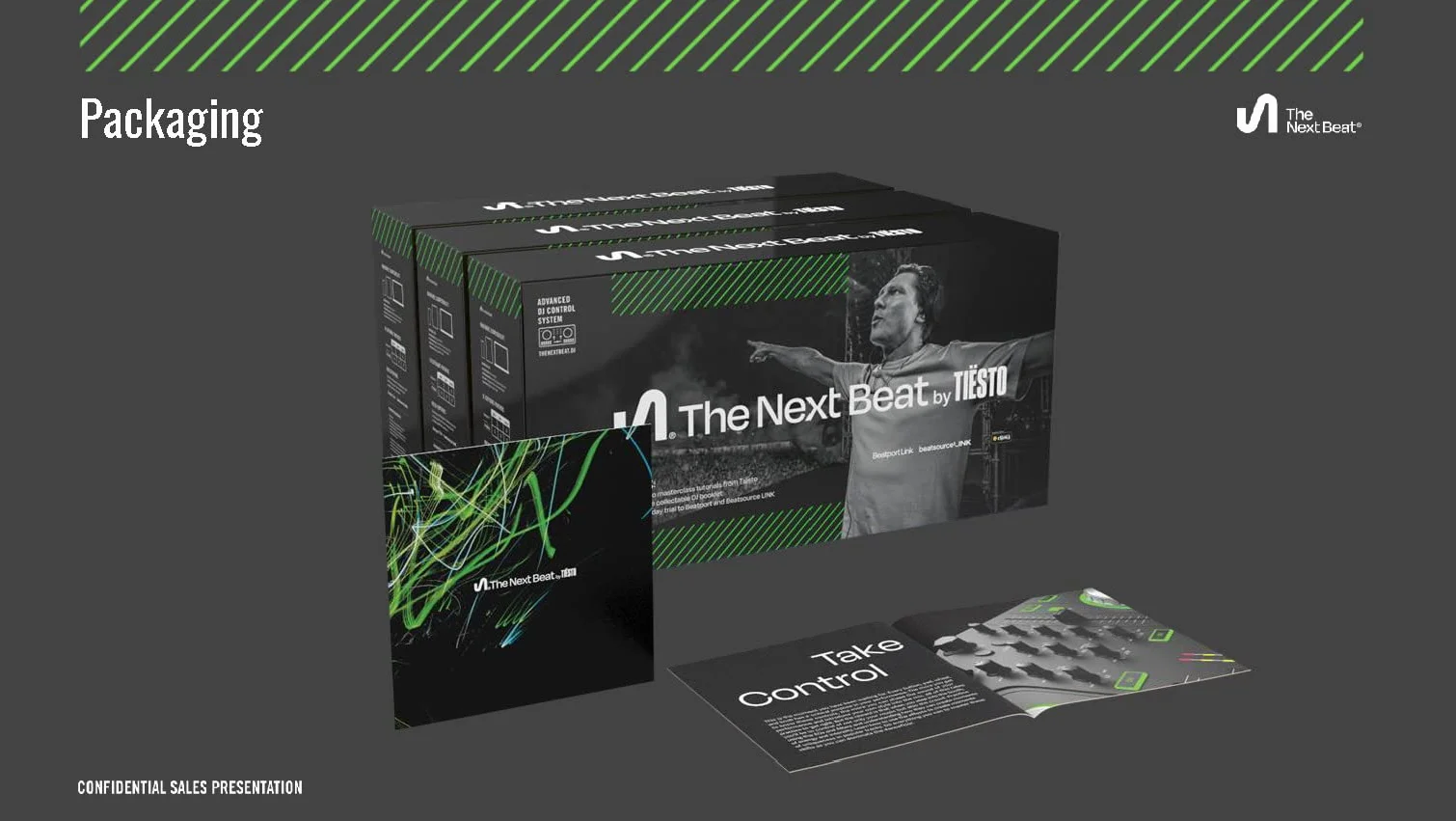 The Next Beat Tiësto DJ Controller - Łatwa profesjonalna nauka - wtyczka brytyjska - Lekcje online i aplikacje DJ w zestawie - bezpłatny 30-dniowy okres próbny muzyki Beatport