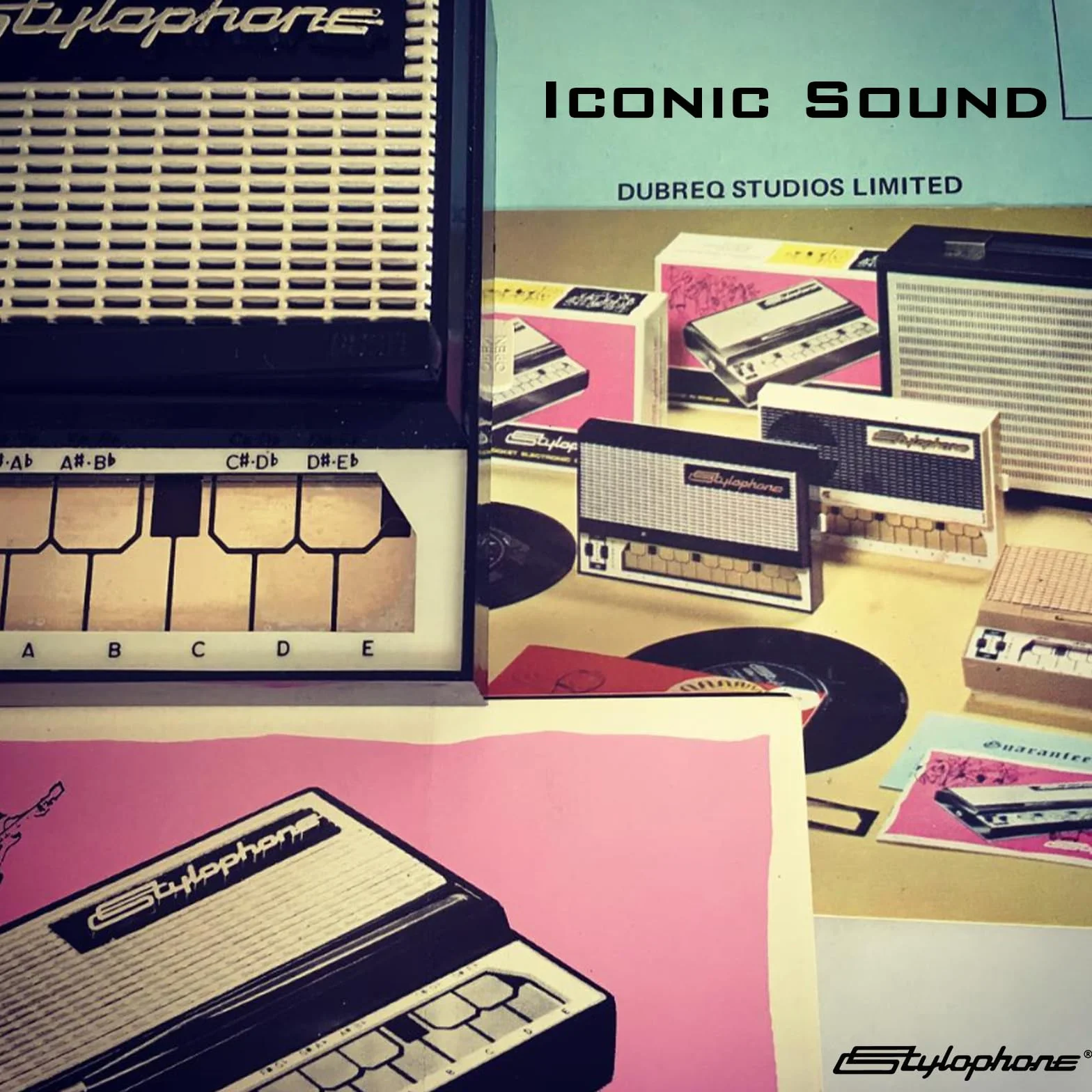 Stylophone Syntezator Czarny 22cm