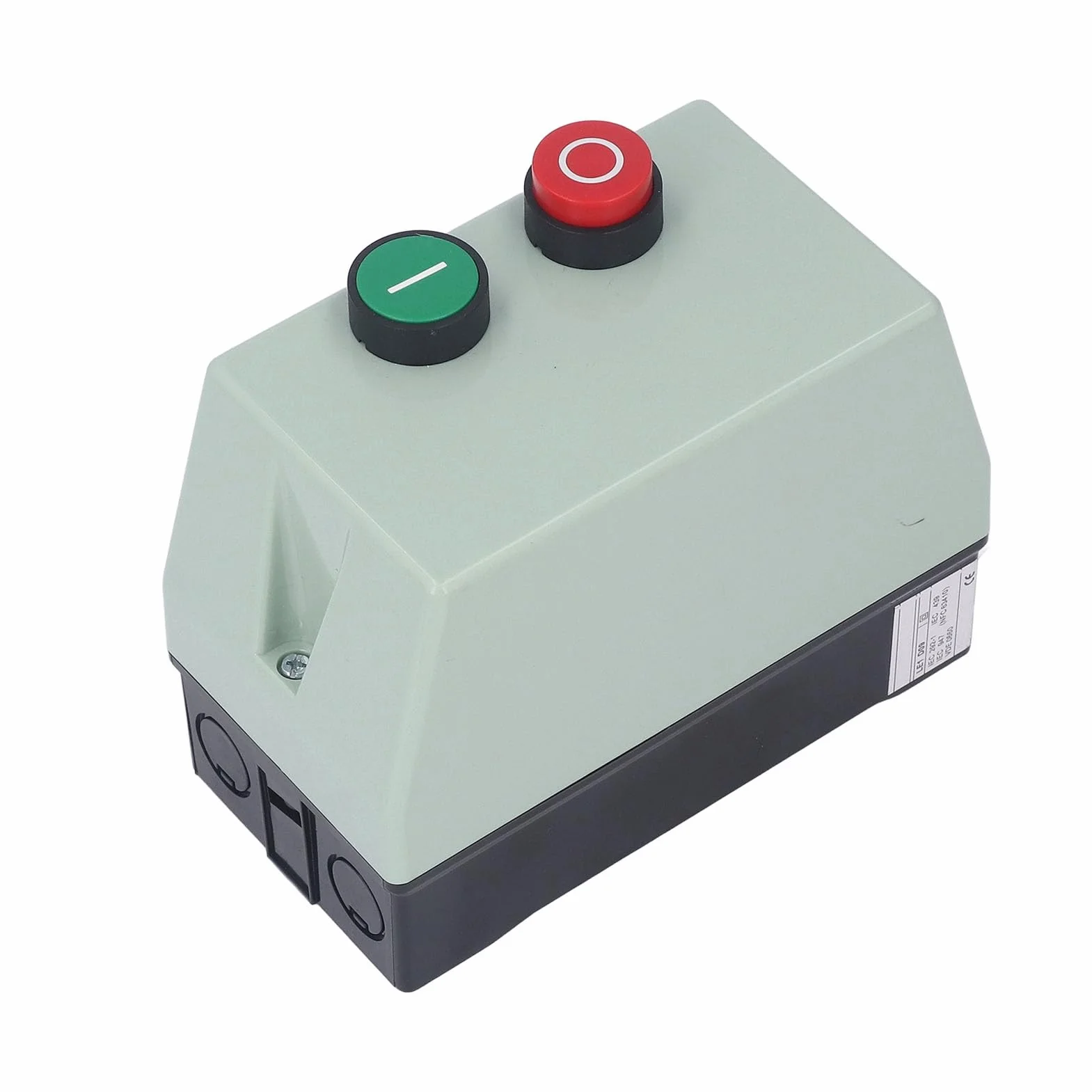 Magnetyczny Rozrusznik Silnika, 2,2 KW 3 KM 220 230 V Jednofazowy 4 KW 5,5 KM 380 400 V 3-fazowy Wyłącznik Silnika Elektrycznego Magnetyczny Przełącznik Kontaktowy z Wodoodpornym Przyciskiem