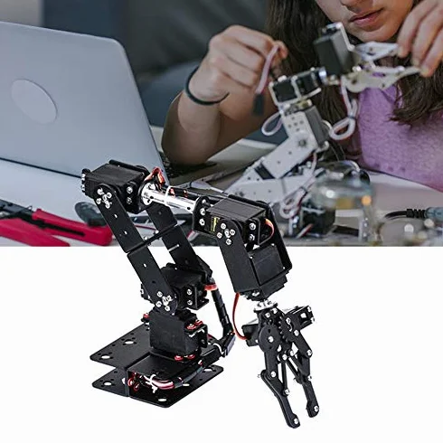Zestaw Ramienia Robota ramię Robota 6Dof ramię Robota Mechaniczne ramię Zacisk Zestaw Pazurów Dof Manipulator Części do Robota Przemysłowego