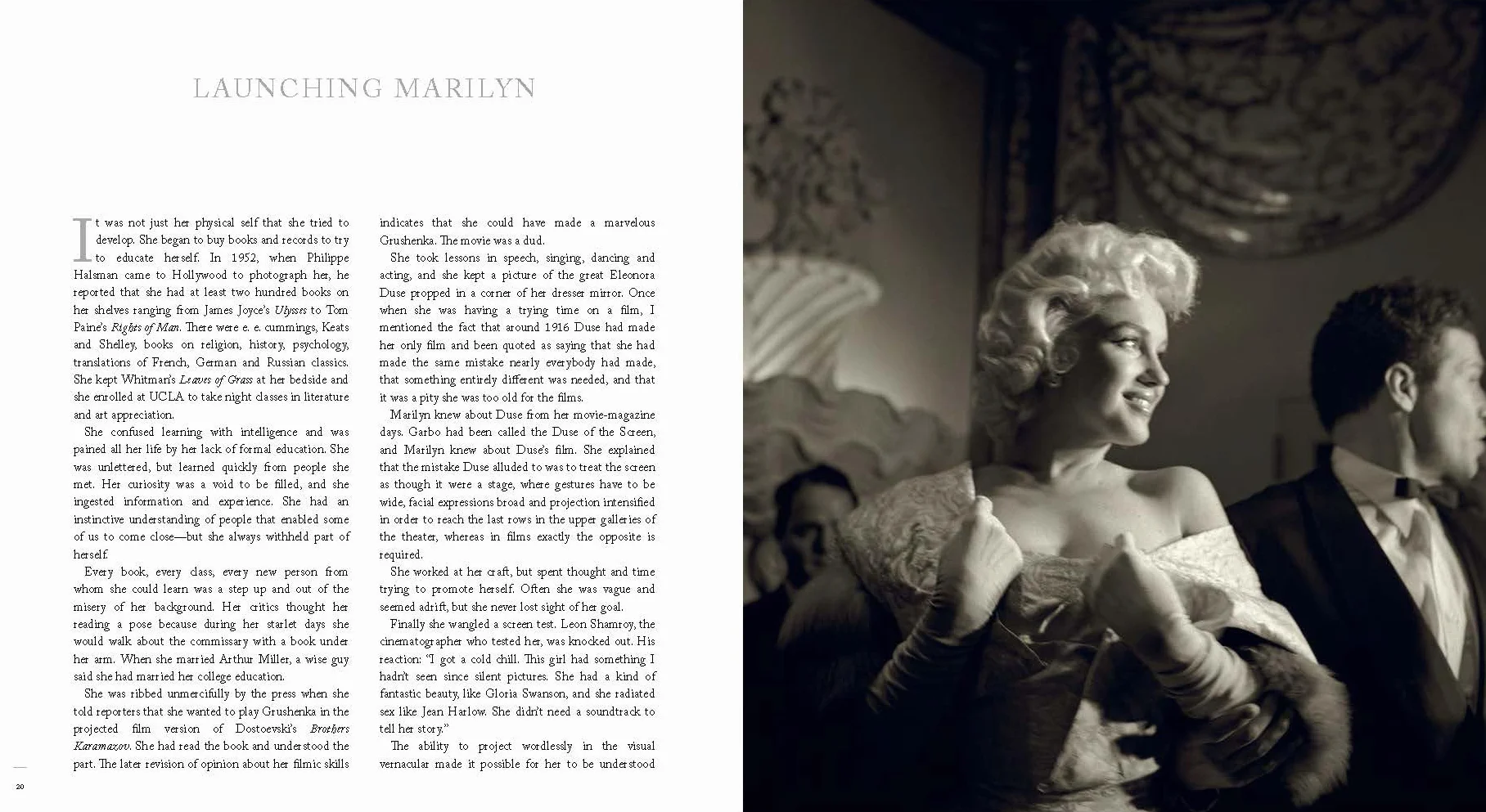 Marilyn Monroe: By Eve Arnold