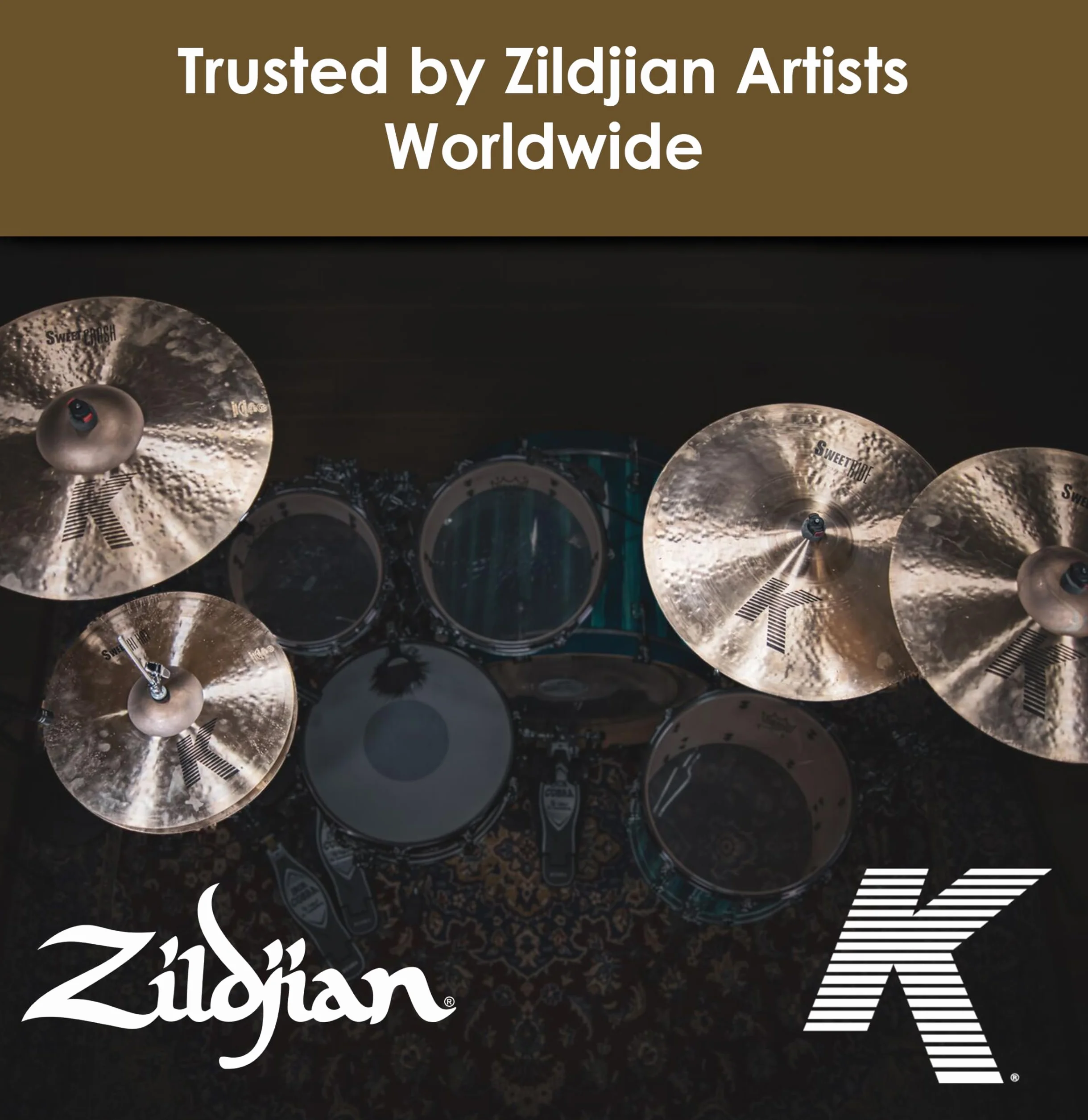 Zildjian K1408 K Custom Special Dry Hi-Hat 14" - HiHat