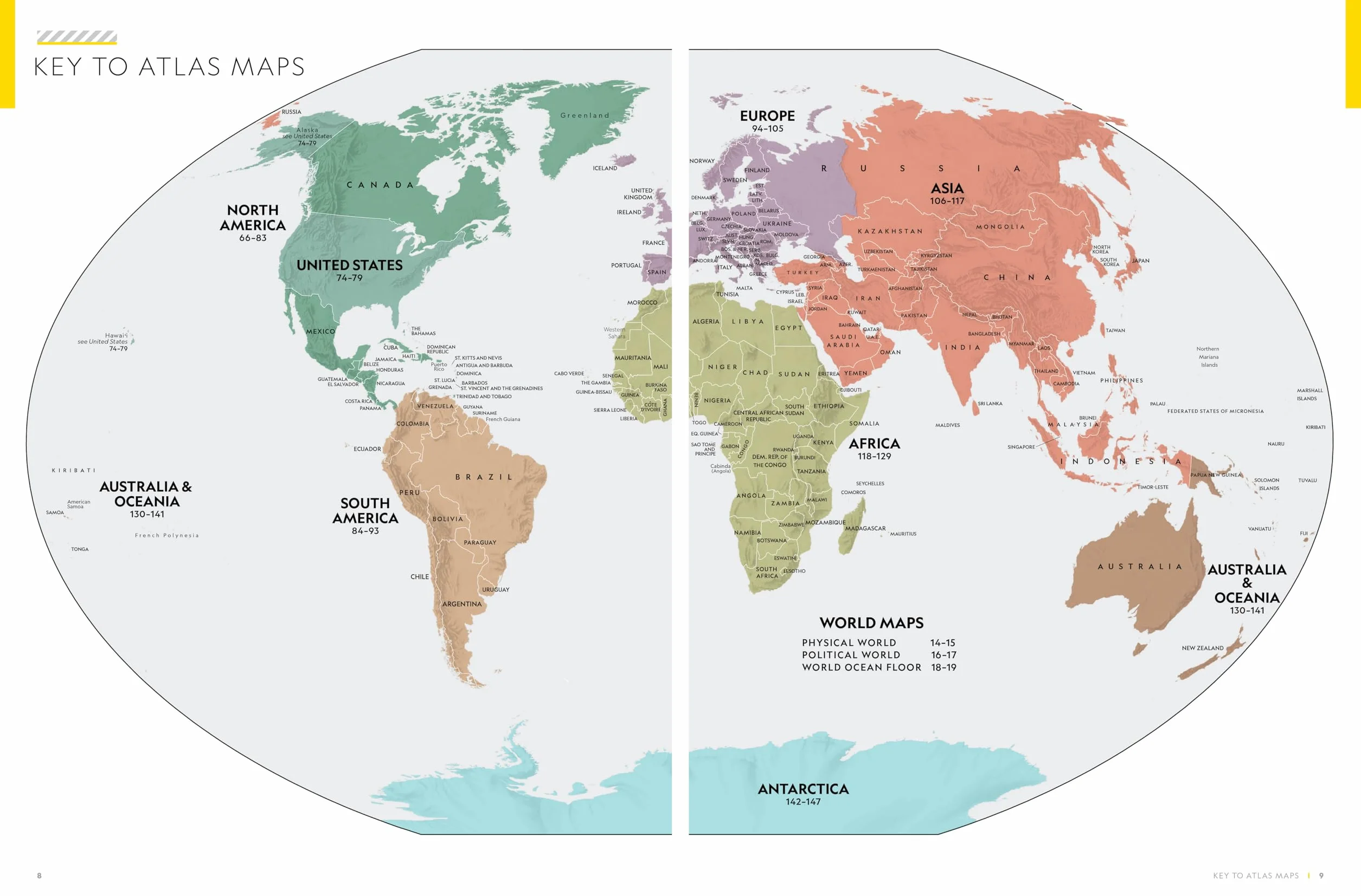 National Geographic Concise Atlas of the World, 5th edition: Authoritative and complete, with more than 200 maps and illustrations