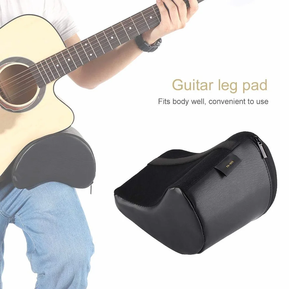 【𝐖𝐢𝐞𝐥𝐤𝐚𝐧𝐨𝐜】 redukuje nacisk na gitarę, miękka czarna poduszka do gitary, do gitary klasycznej