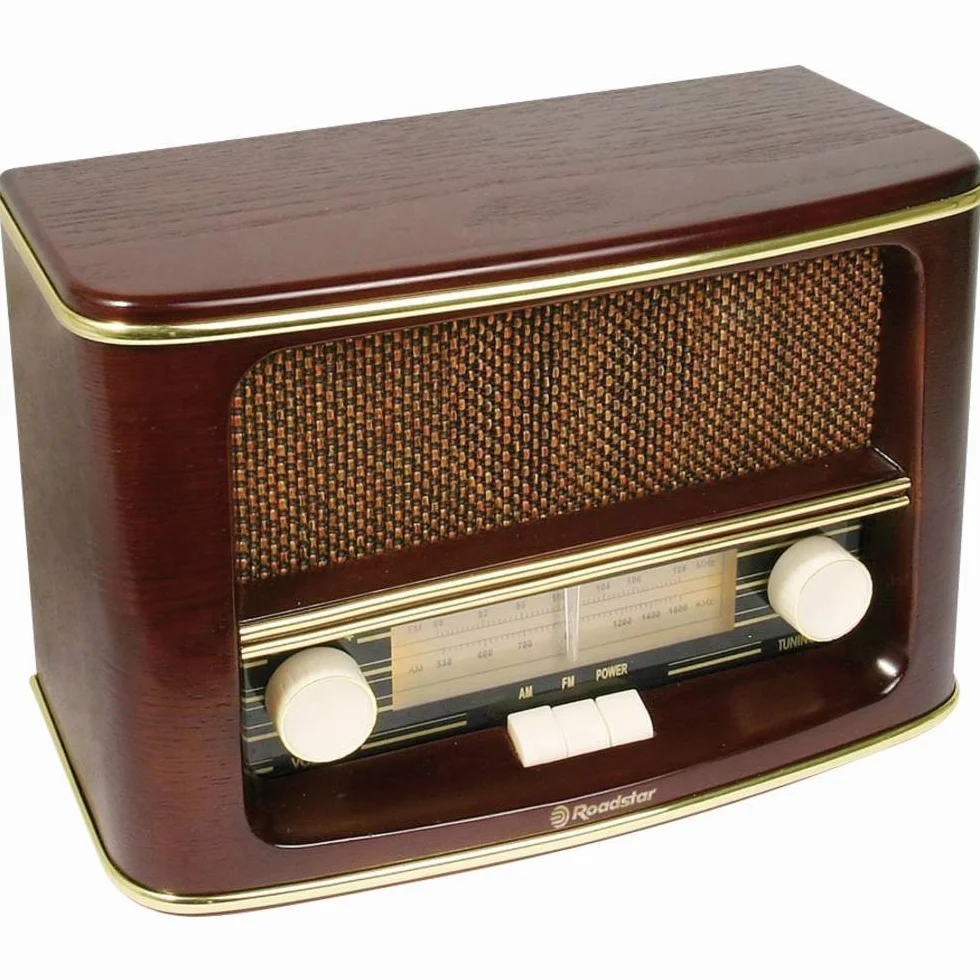 Roadstar Radio FM HRA-1500/N, Brązowy