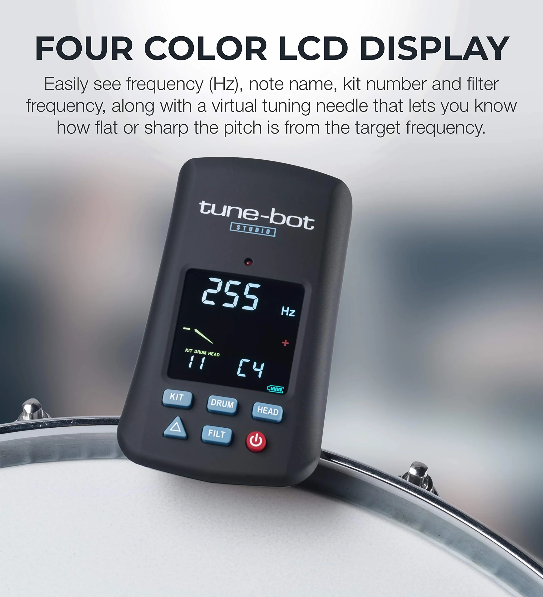 Tune-Bot Studio TBS-001 stroik do perkusji firmy Overtone Labs
