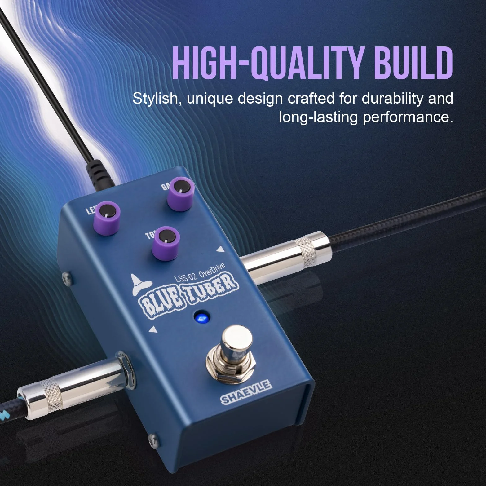 Overdrive efektów gitarowych w stylu TS – True Bypass, obwód analogowy, kompaktowa konstrukcja (Overdrive)