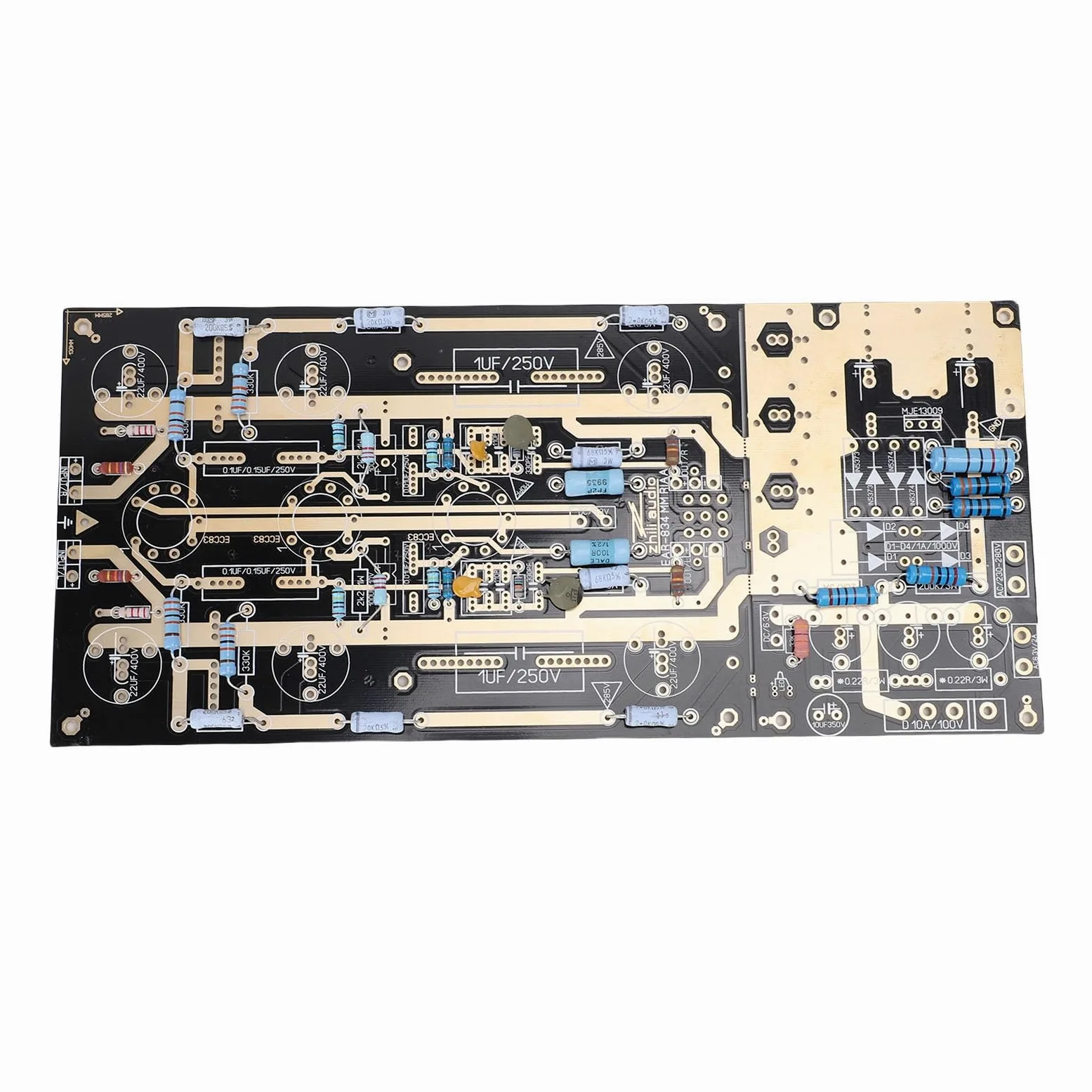Jeffergarden Płyta Wzmacniacza Gramofonowego Zestaw Przedwzmacniacza Rurowego MM Gramofon PCB z Lampami Elektronicznymi 12AX7 dla Entuzjastów Wysokiej Klasy Głośników HiFi