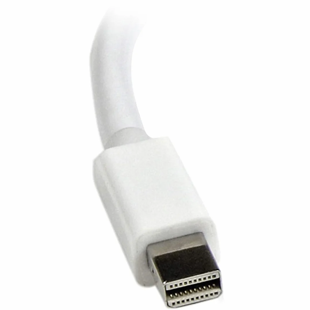 StarTech.com Adapter Mini DisplayPort na VGA - biały - 1080p - adapter do monitora Thunderbolt na VGA - konwerter Mini DP na VGA (MDP2VGAW)