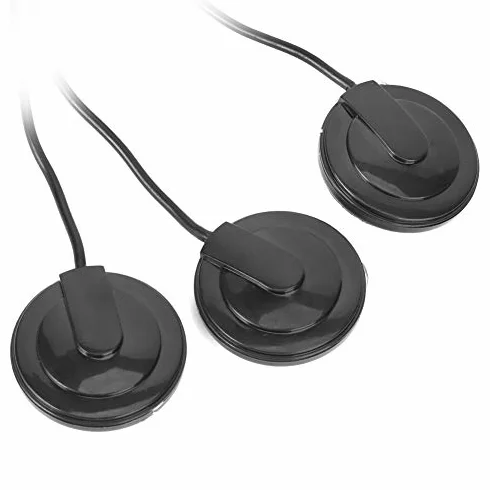 Pickup Przetwornik Piezoelektryczny Samoprzylepny Mono Piezo Pickup z 3 Czujnikami do Gitary Akustycznej Ukulele String Instruments Universal
