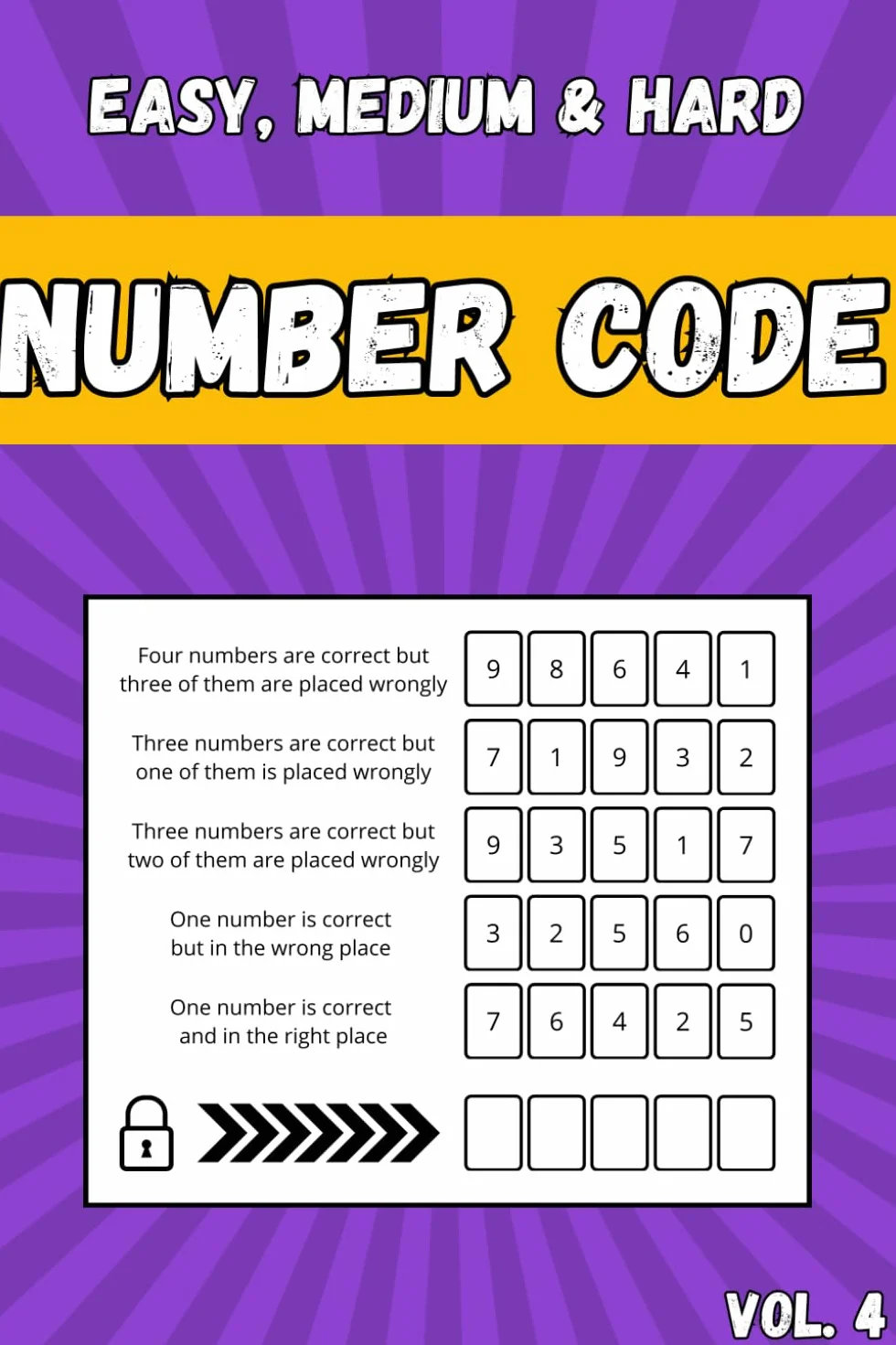 Number Code: 200 Math Puzzles - Vol 4