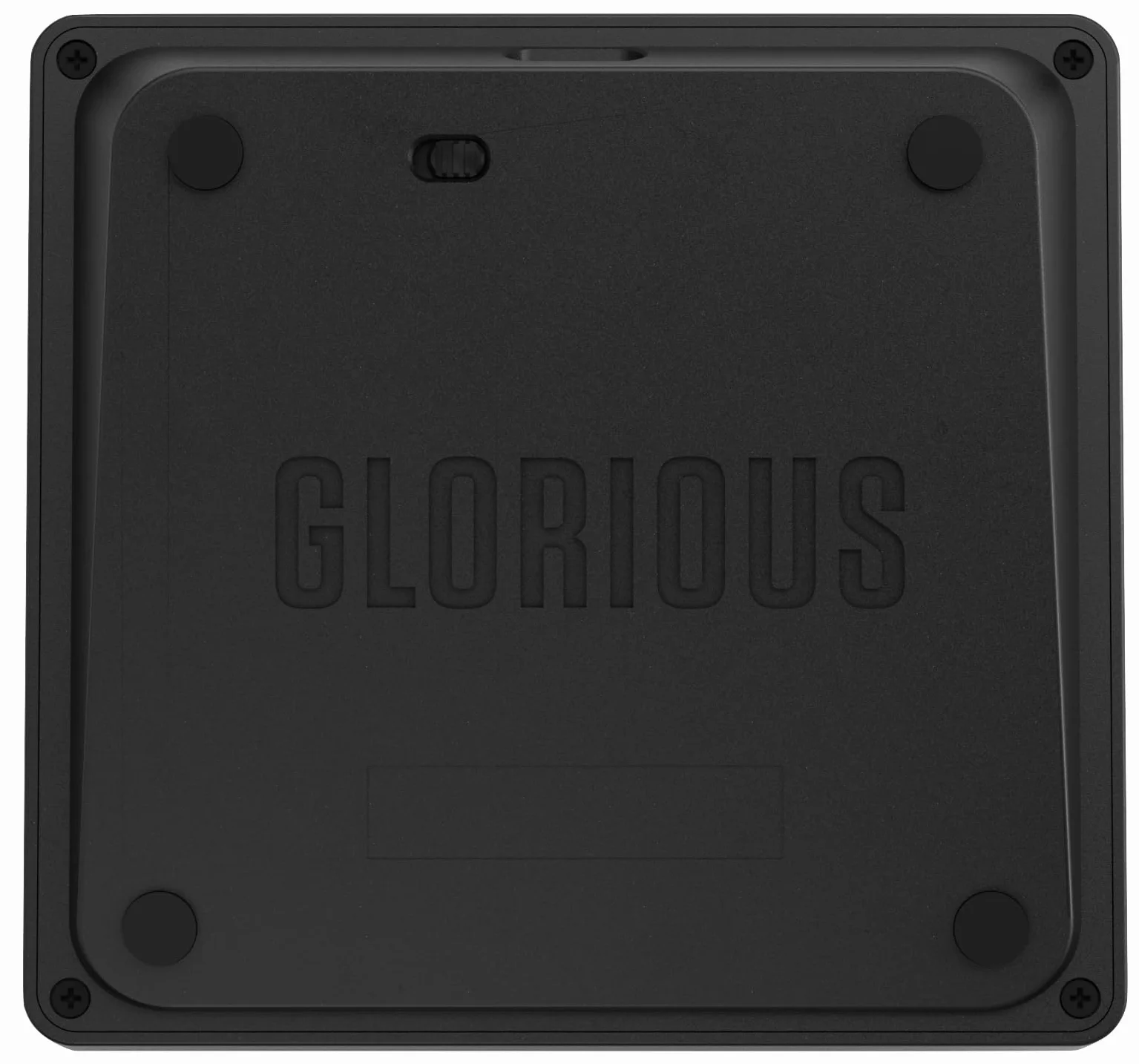 Glorious Gaming GMMK – przewodowo lub bezprzewodowo (Bluetooth), aluminium, suwak do konfiguracji i gałka do obrotów, RGB, 18x ABS doubleshoot – Czarny