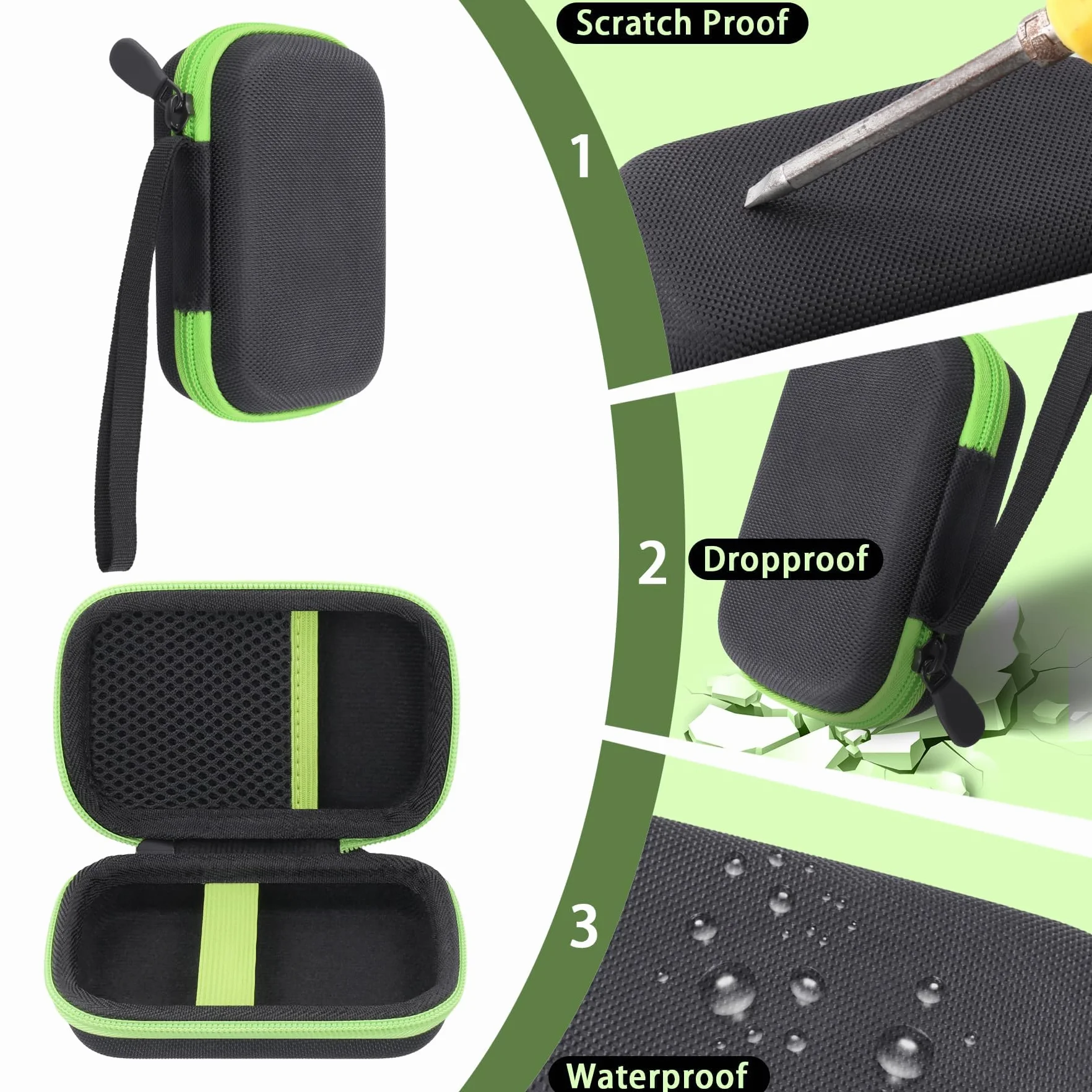 Aenllosi do Giiker Super Decoder Hard Travel Protective Storage Case, czarny (tylko etui)