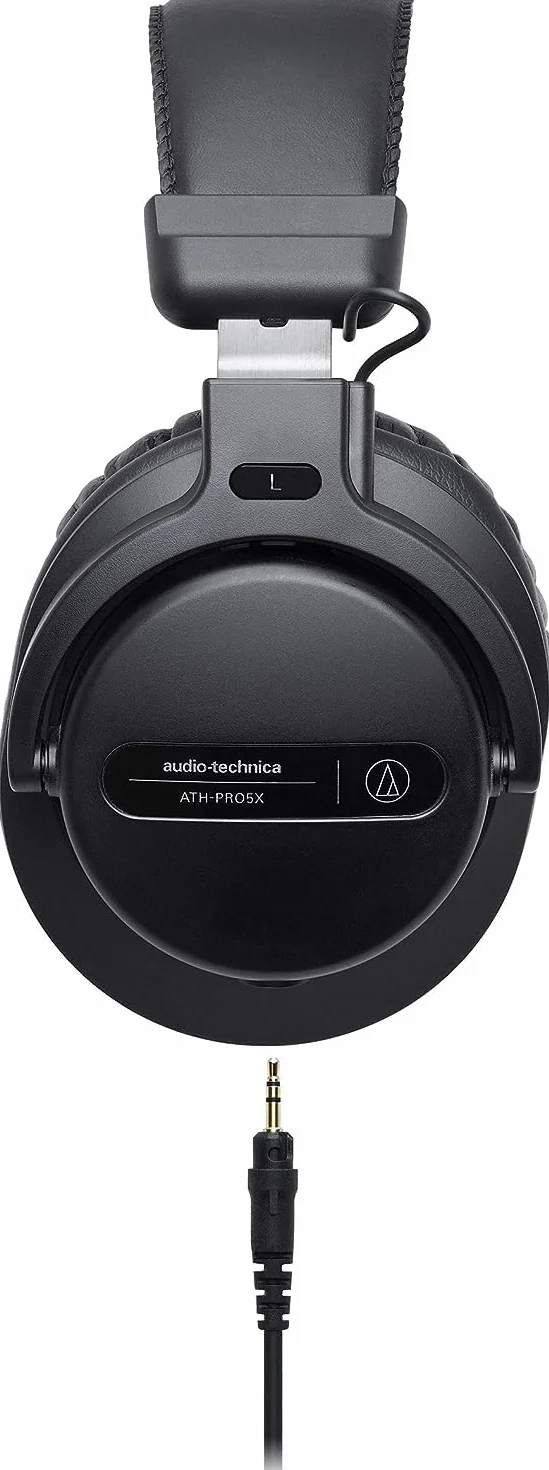 Audio Technica ATH-PRO5XBK Professional Over-Ear DJ Monitor HeadphonesBlack